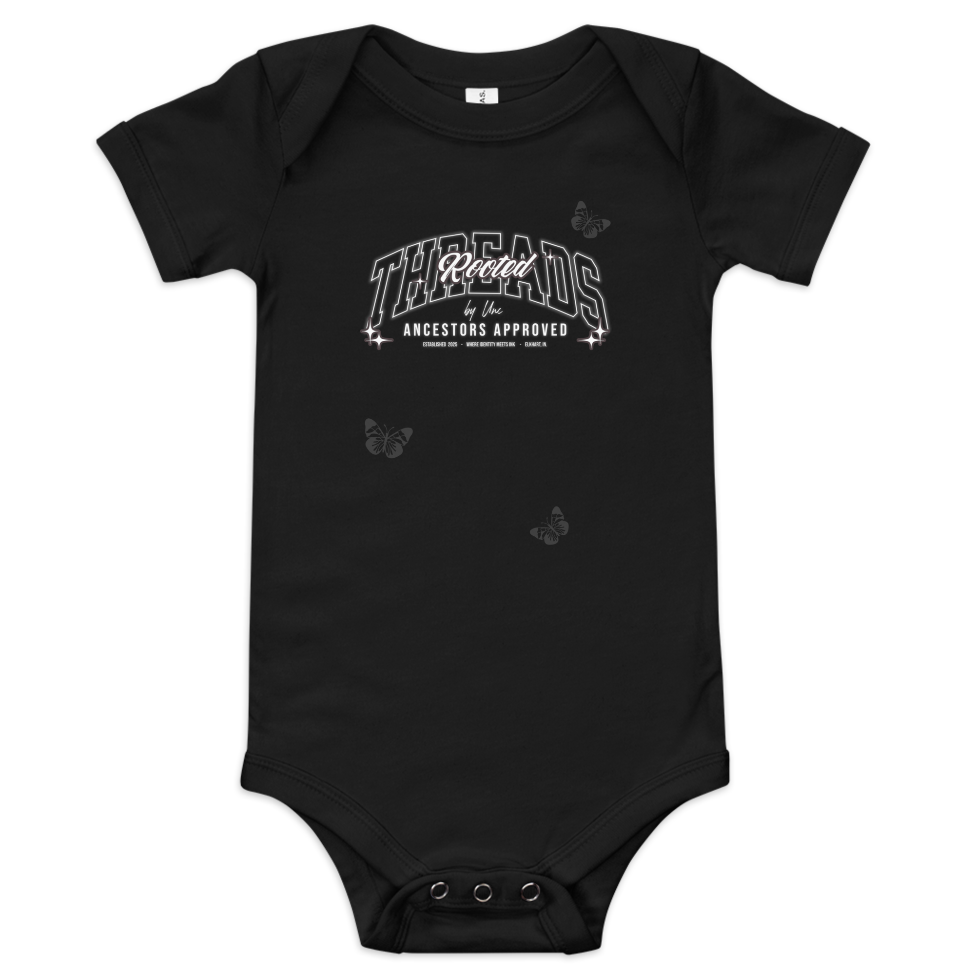 baby-short-sleeve-one-piece-black-front-69d07b5e35e60.png