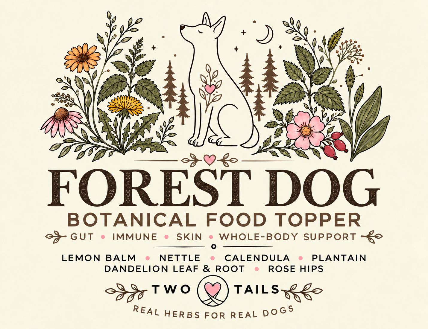 FOREST DOG Botanical Food Topper