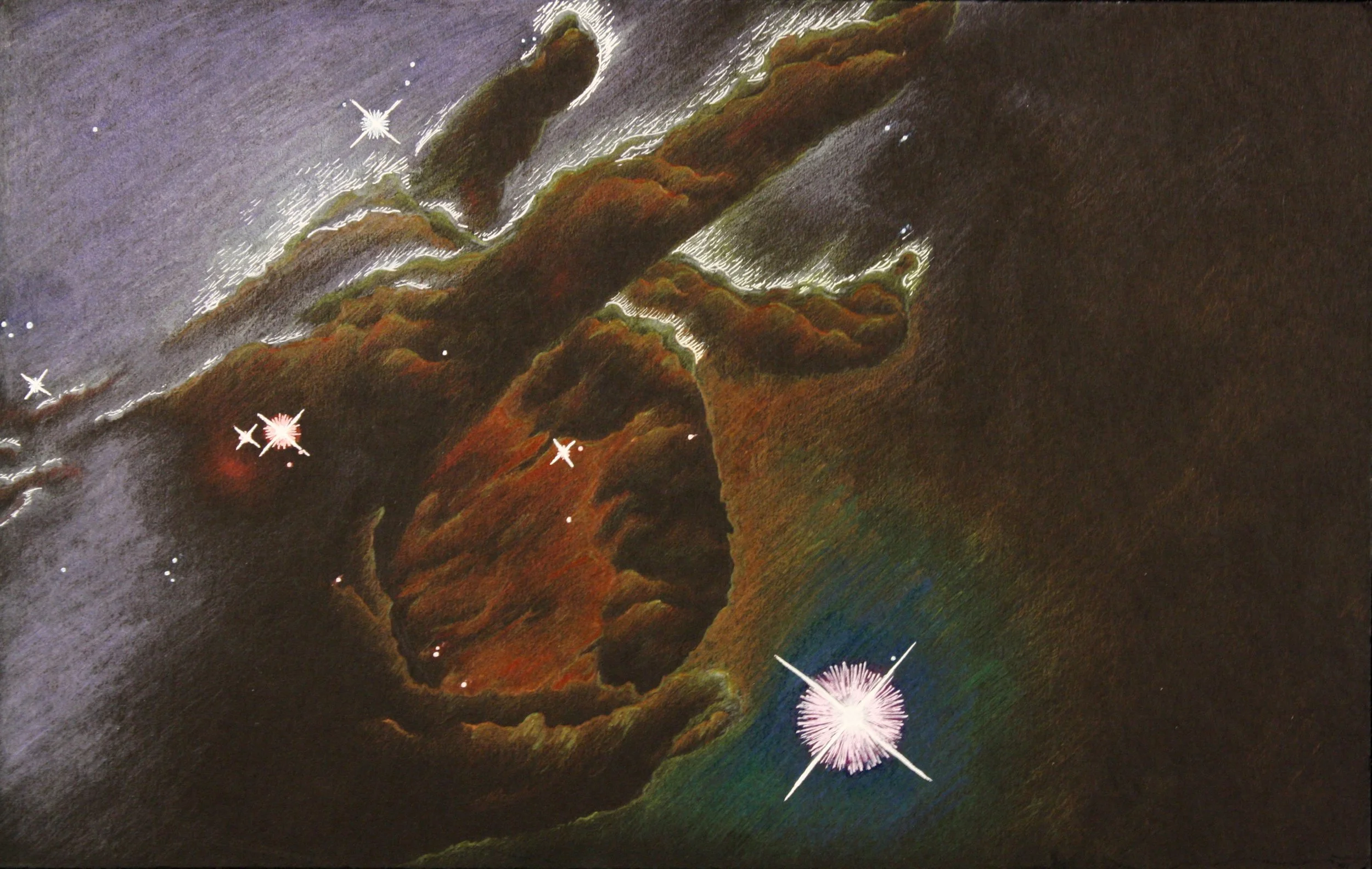 “You Asked, We Answered” “The Restaurant at the End of the Universe”  Artwork by Cara Yoder (06/21/26)