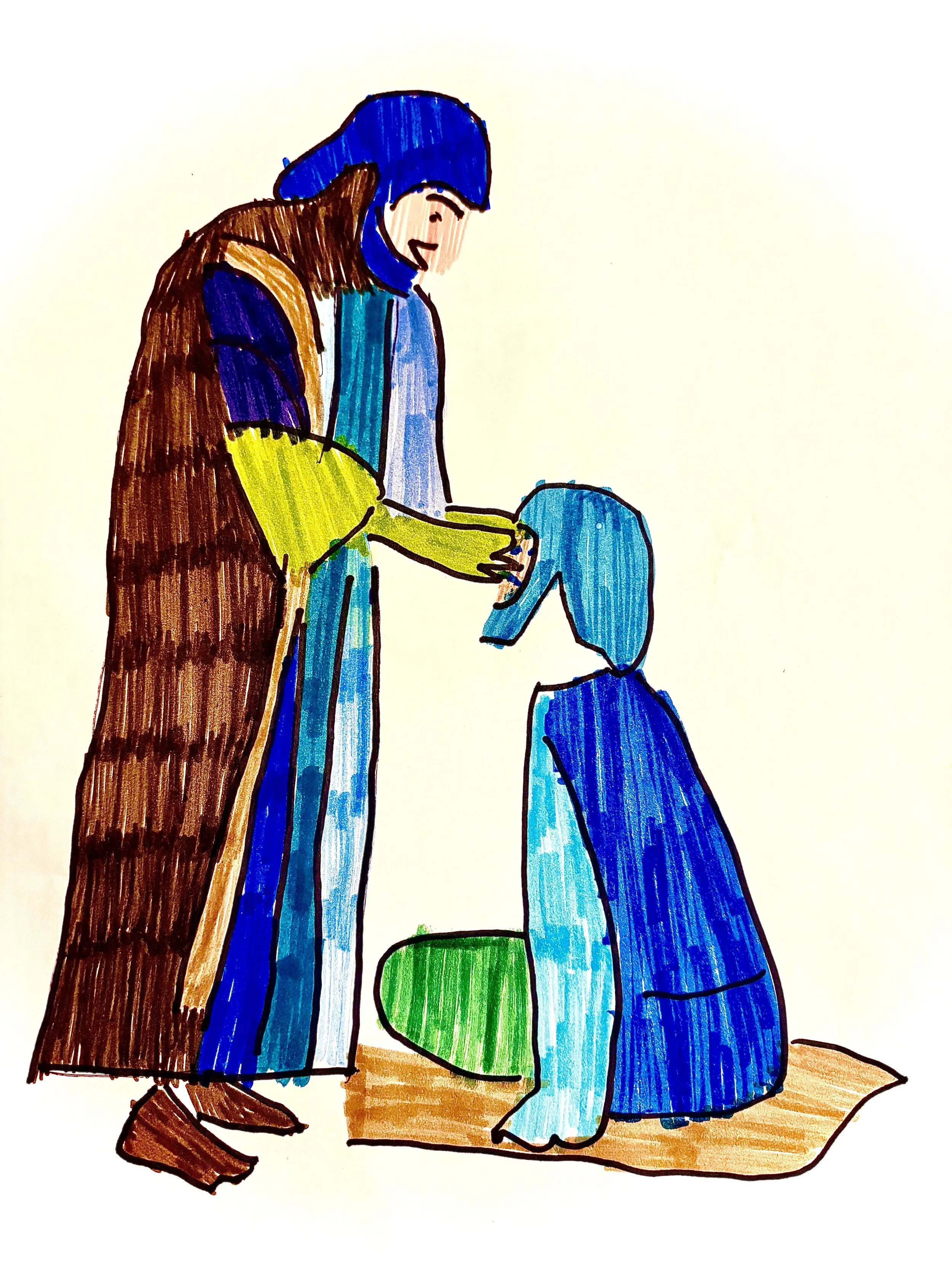 “Pride Sunday” “We Are All God’s Mighty Works”  Artwork by Connor Stoesz (06/28/26)