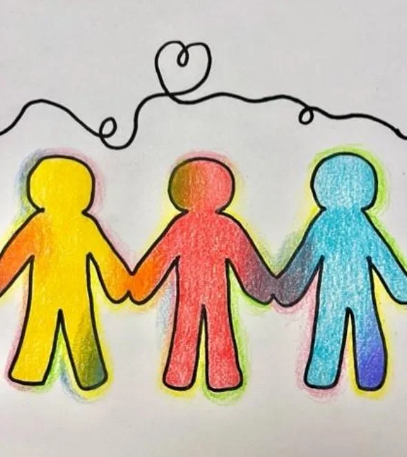 A Celebration of Christian Worship - Belonging: Freeing or Binding?
 Artwork by Lucy Hess (2/4/24)