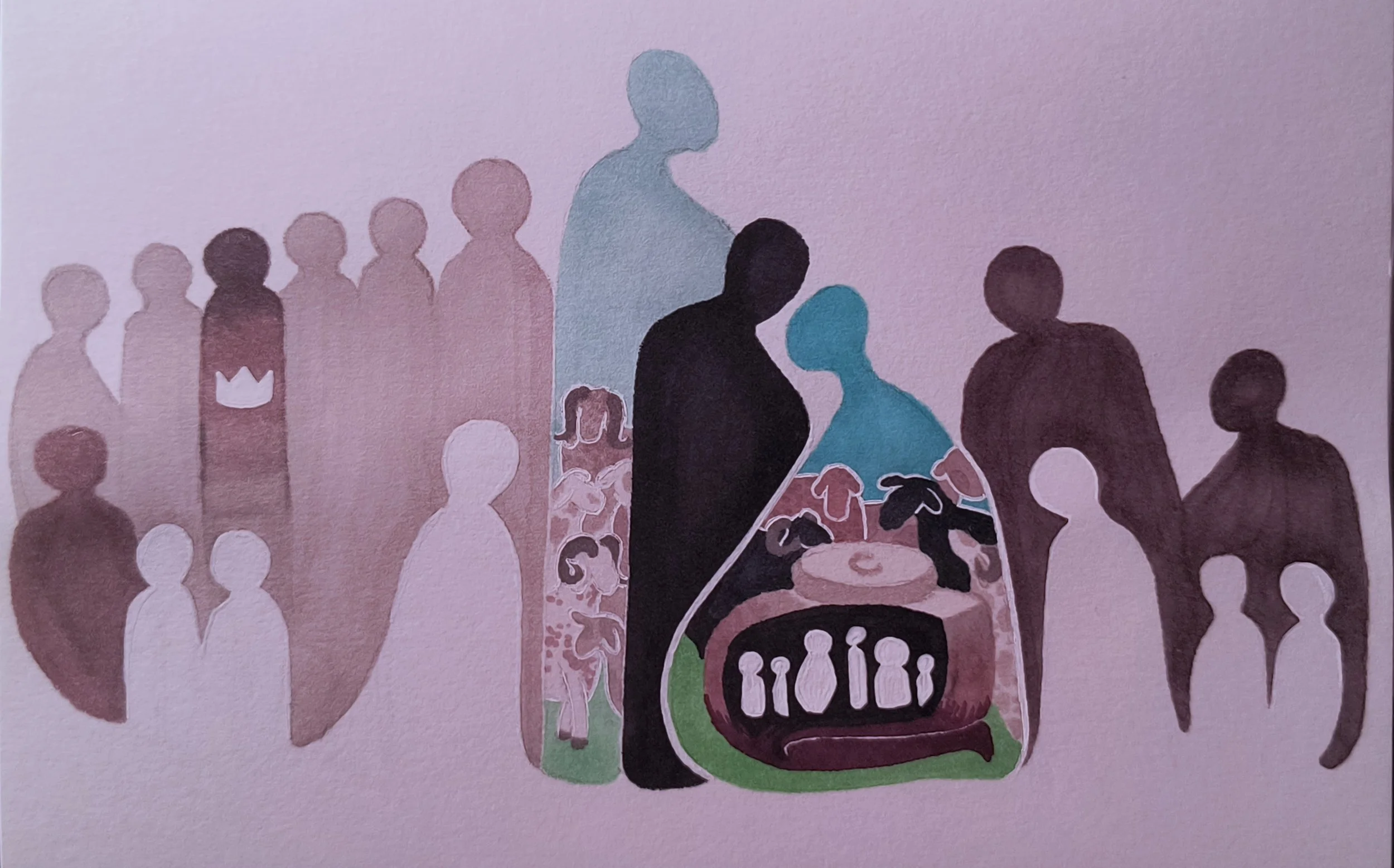 Beyond Good and Evil – 100% Real Beef
 Artwork by Cara Yoder (8/12/25)