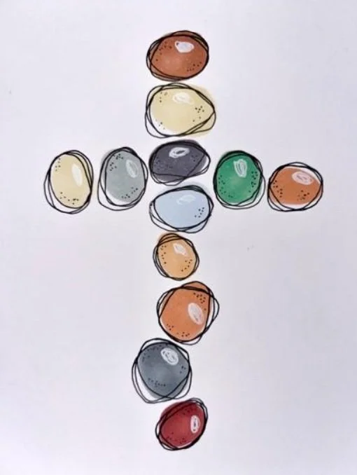 Third Sunday of Lent - Absentee Landlords, Tenants, and Taxes
 Artwork by Lucy Hess (3/3/24)