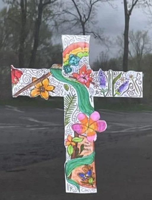 Eastertide - How I Remembered the Story 
  Artwork by Jillian Showalter (4/21/24)