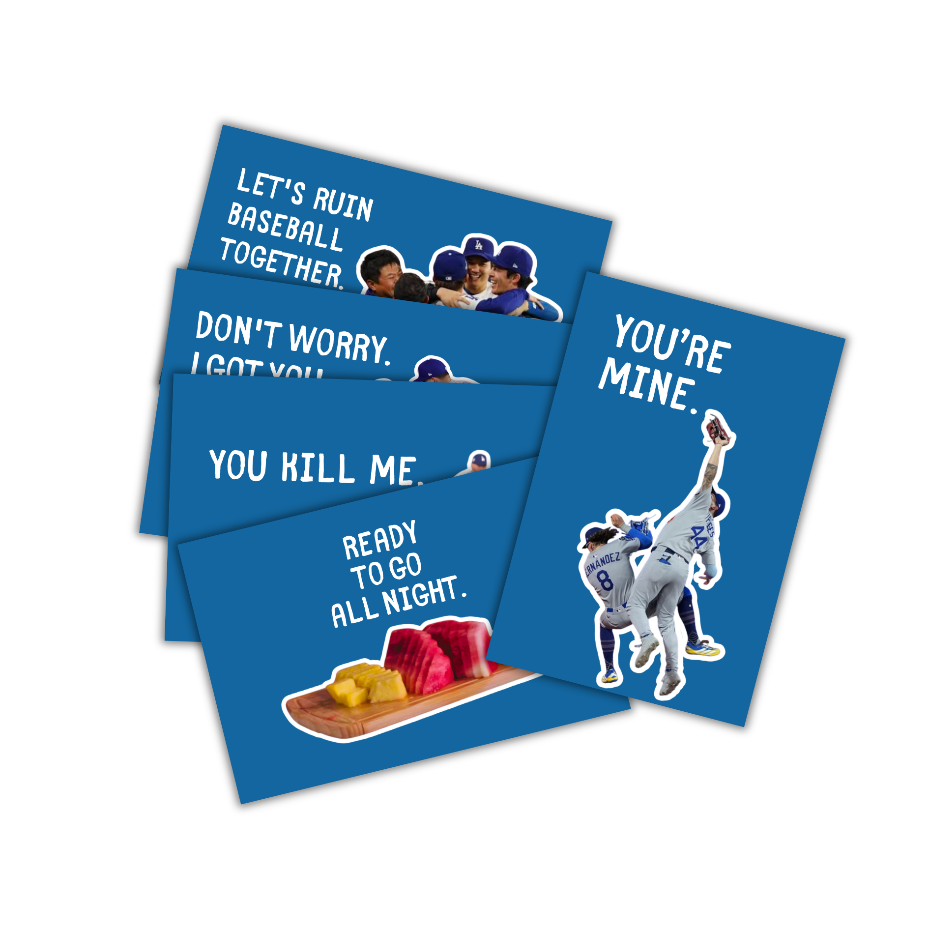 Dodger Postcards Bundle