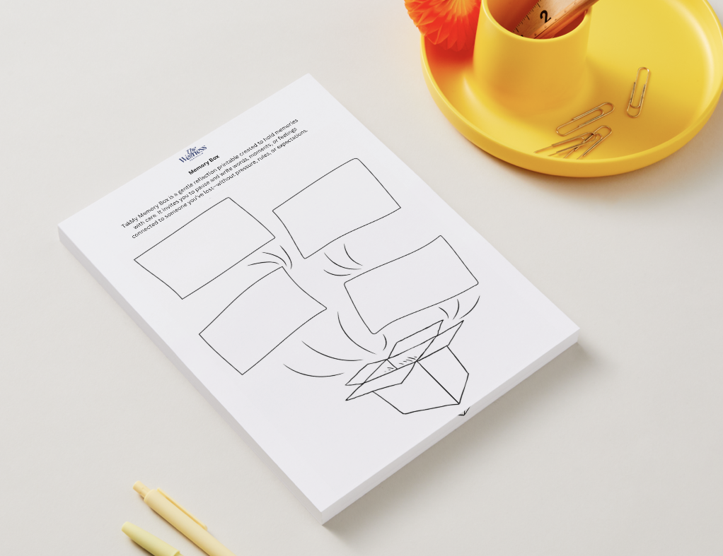 My Memory Box – A Guided Reflection for Remembering