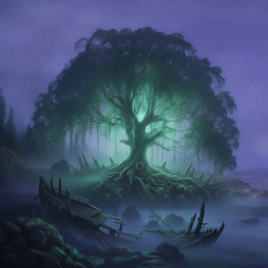 Original artwork for Beacon Willow