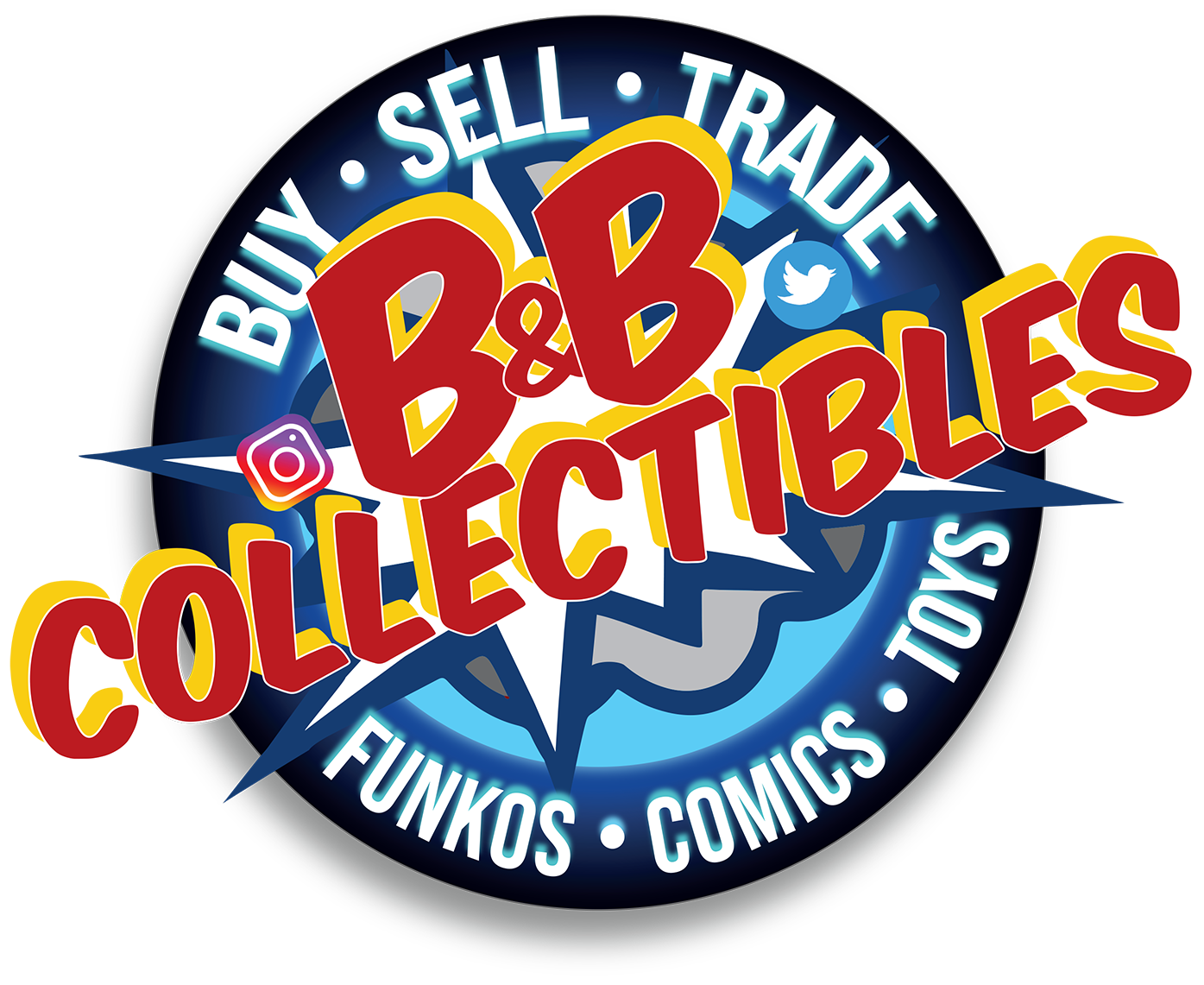 B&B Collectibles logo - Official