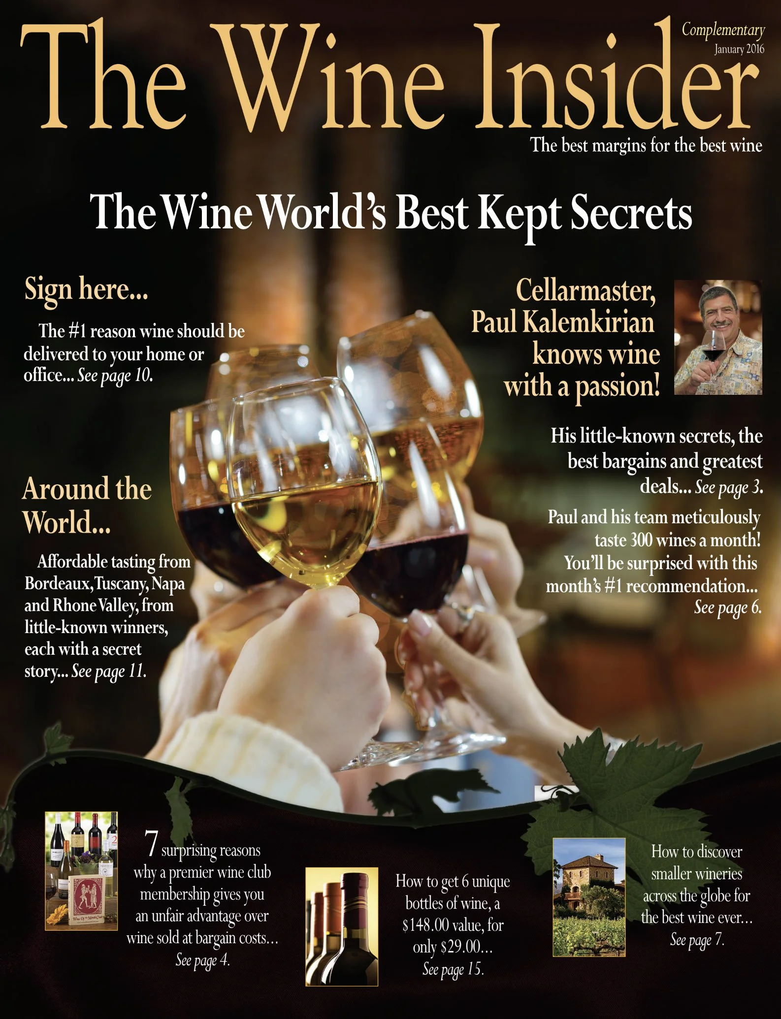 Wine Insider Magazine Cover - Official