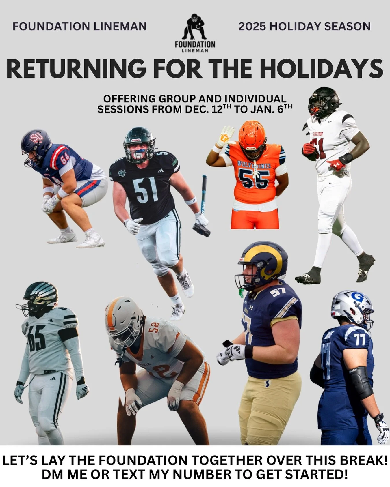 I&rsquo;d love the opportunity to work with you guys and help you on your journey. Please contact me through DM or my personal phone number (540) 426-8544. I&rsquo;ll be active from December 12th to January 6th. 

I&rsquo;ve worked with 40% of the Co