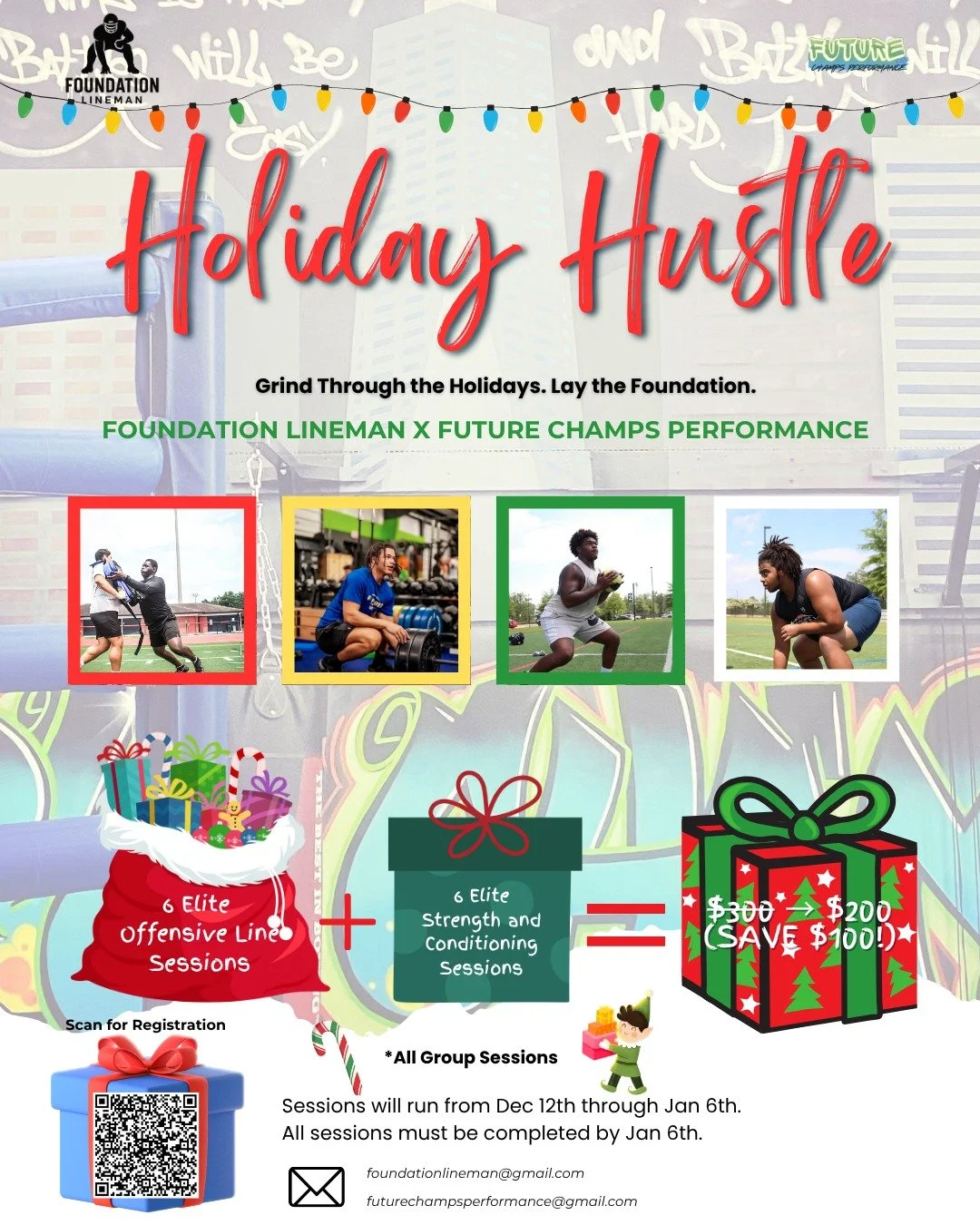 The Holidays are upon us, let's work!
Starting on December 12th.

To Sign Up for Slots DM or Contact Me via Phone (540-426-8544), or fill out the form which is accessible in my bio and through the QR Code. 

If you have any questions please do not he