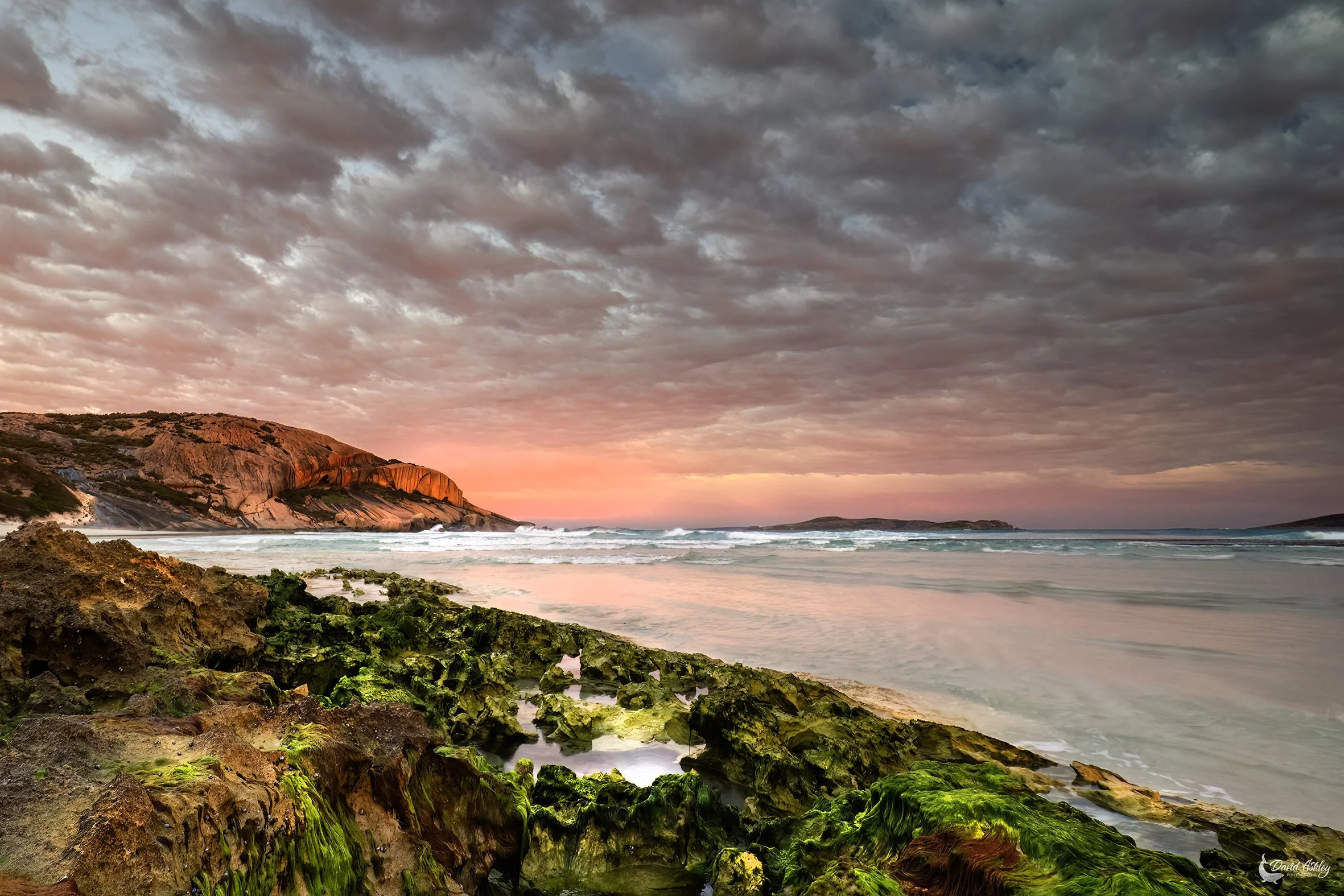 Moody sunrise over West Beach. (WB02)