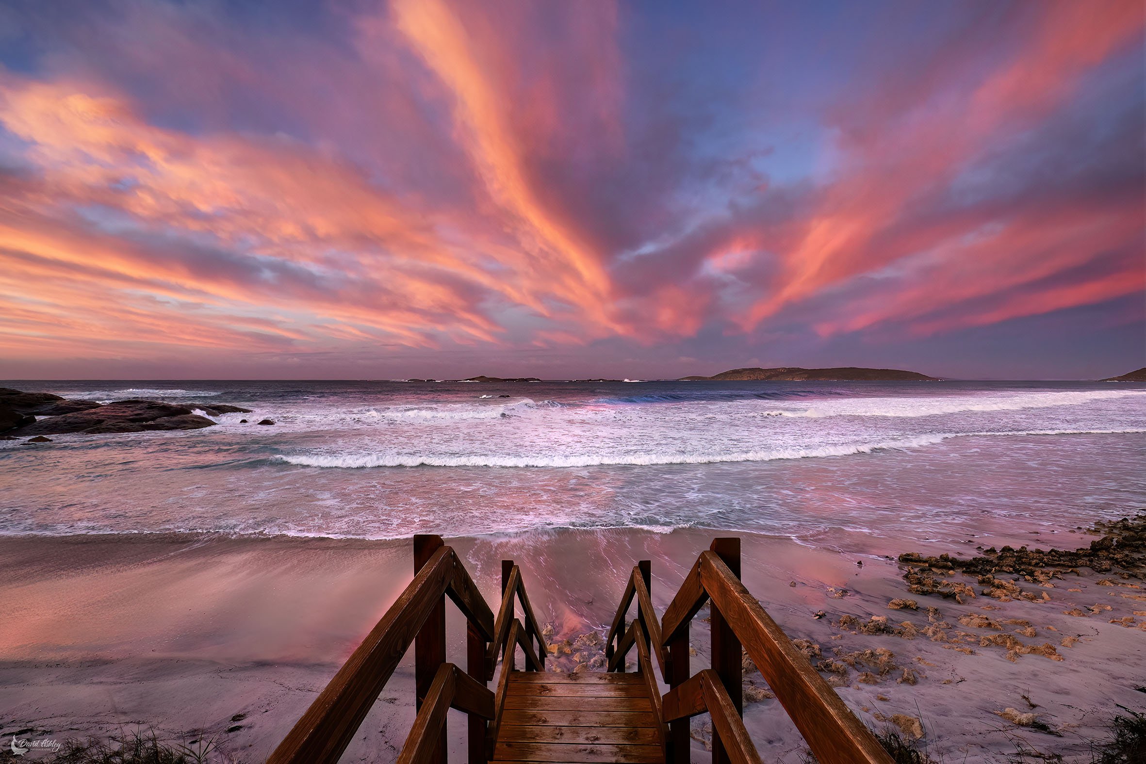 Stunning sunrise at Picnic Cove. (PC02)