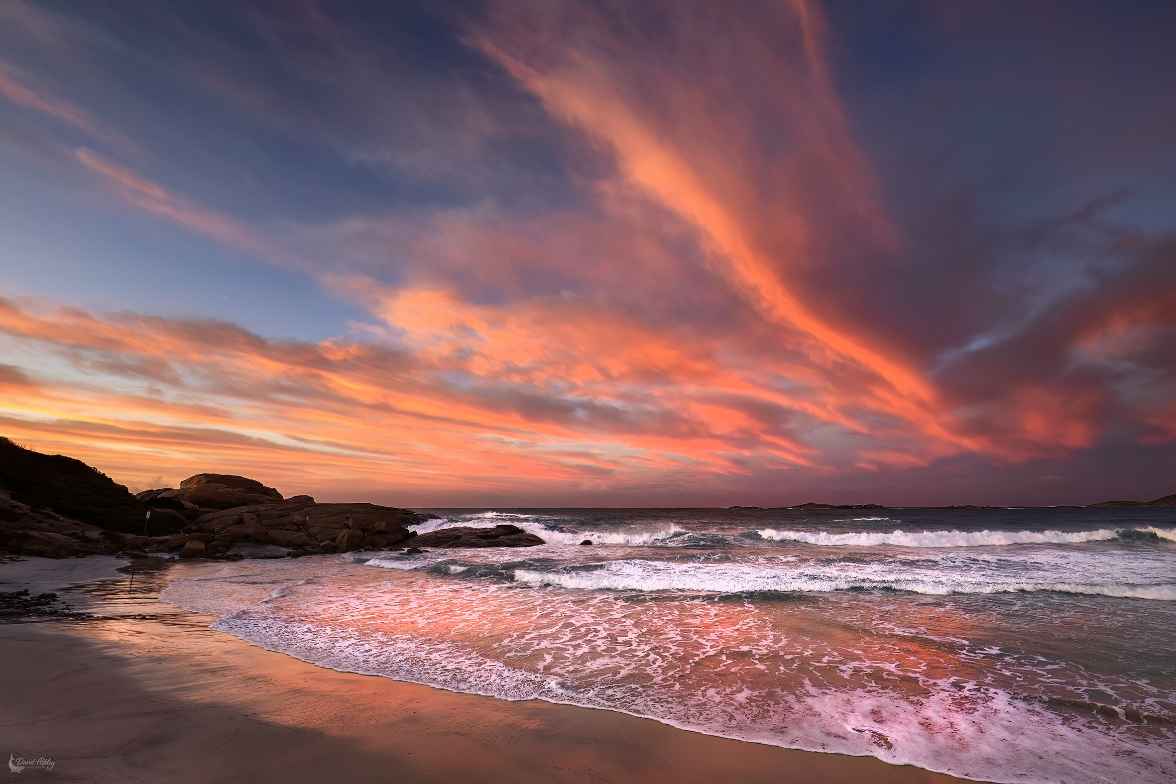 Amazing, vibrant skies over Picnic Cove. (PC05)