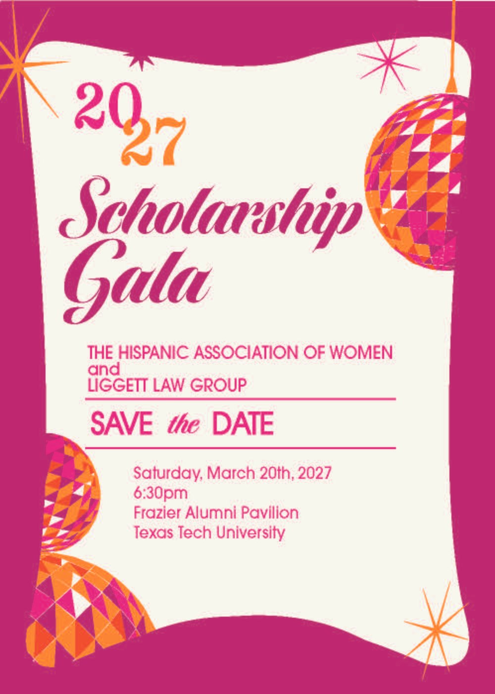 2027 Scholarship Gala
