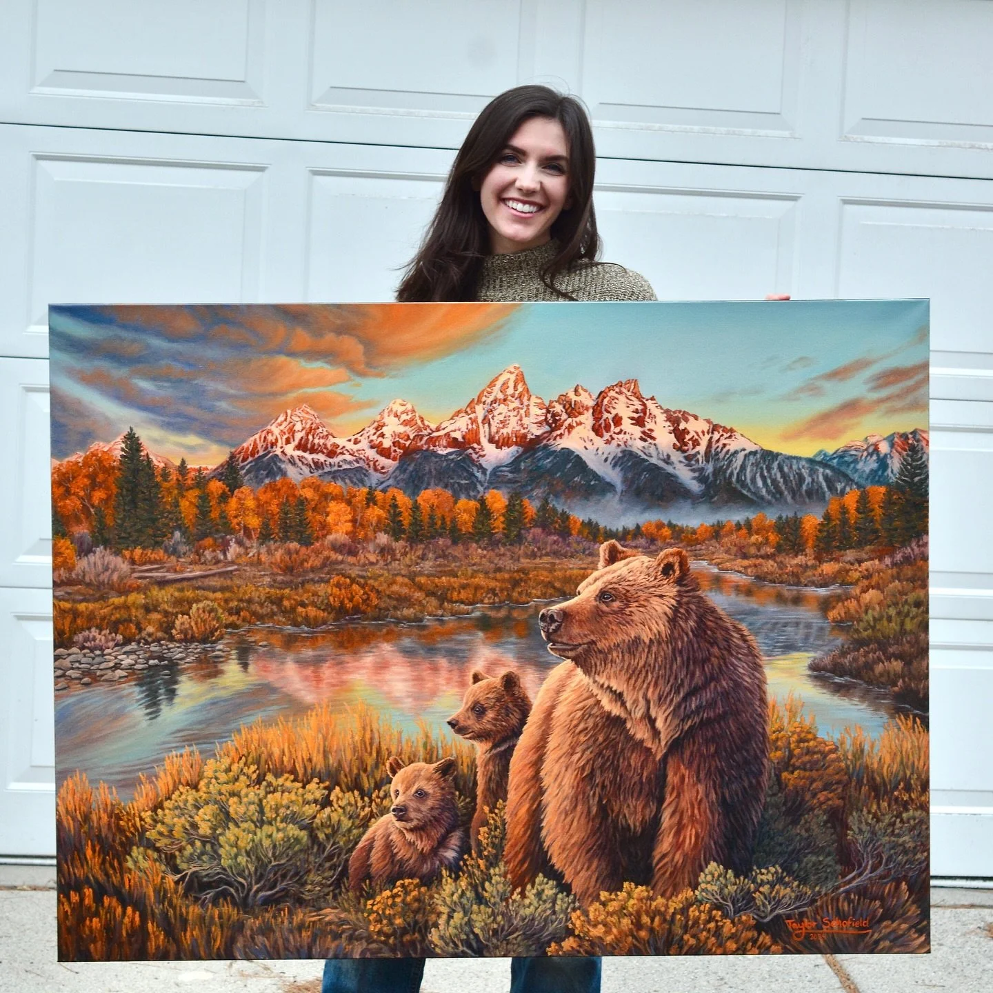 Hi guys! Website is officially up and running!! I&rsquo;m so excited to share it with all of you. Please go check out www.taylorschofieldfineart.com if you are interested in prints or original paintings! (link in bio)