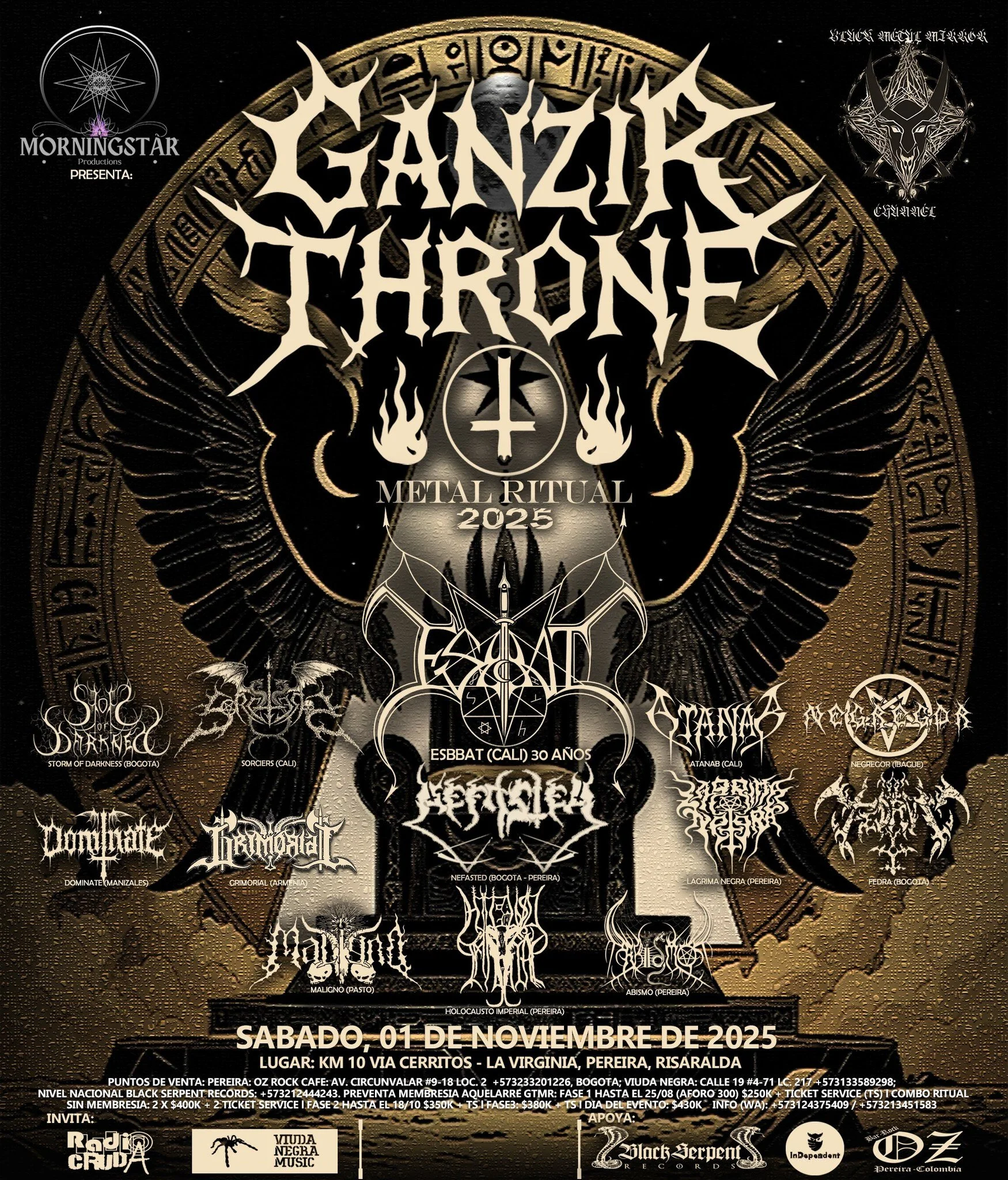 Ganzir Throne - Metal Ritual 2025 - Pereira