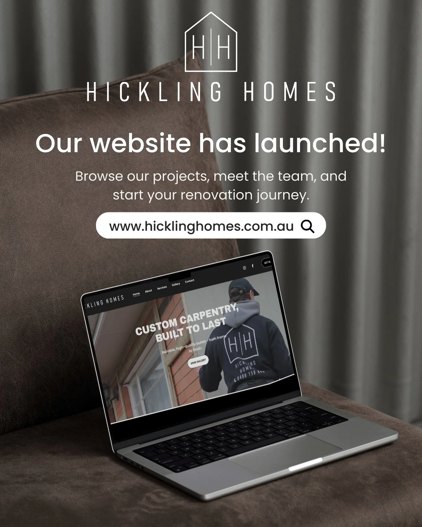 Our brand new website has just launched! 🚀

We&rsquo;re excited to share a fresh space where you can browse our projects, meet the team, learn more about us, and start your renovation journey.

Big thank you to @ciaocreativeaus for all the hard work