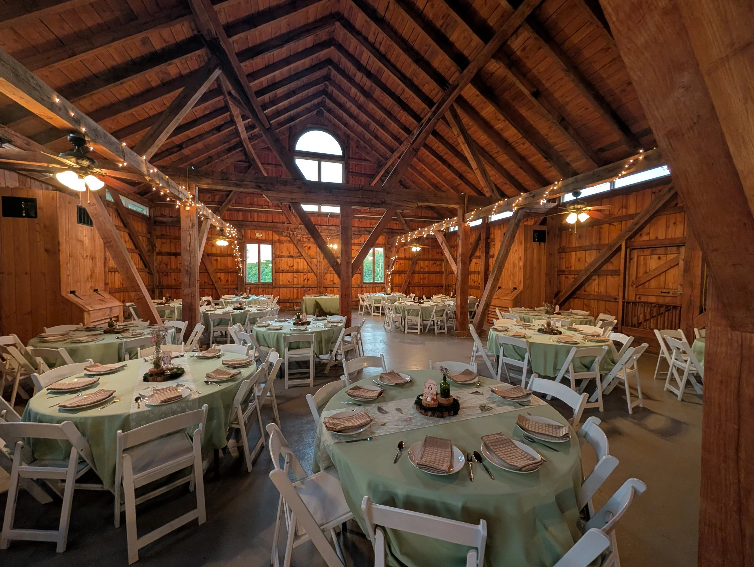How to Decorate the Historic Gala Barn at Wild Goose Farm