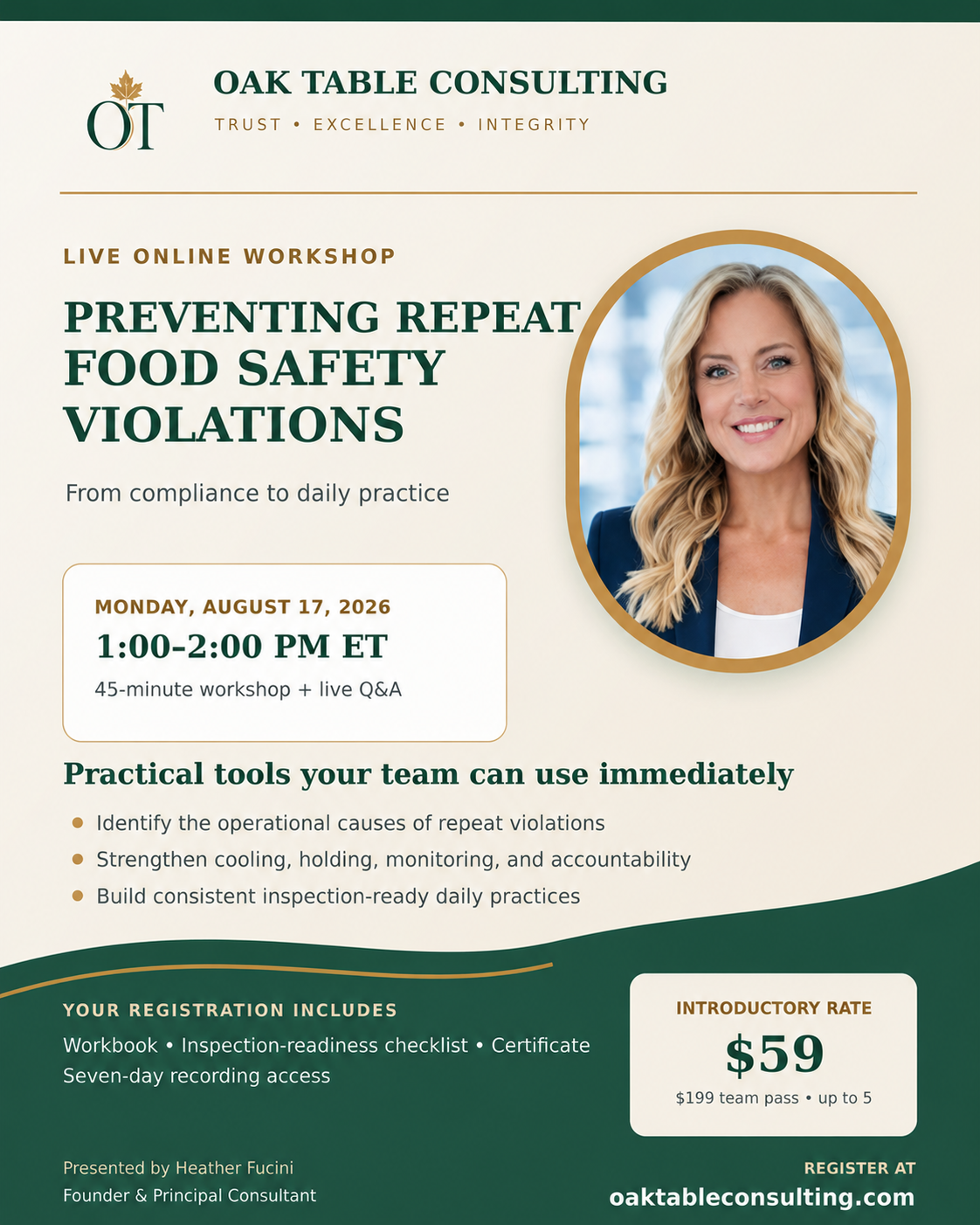 Preventing Repeat Food Safety Violations: From Compliance to Daily Practice