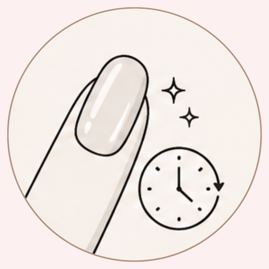 biab long lasting nail