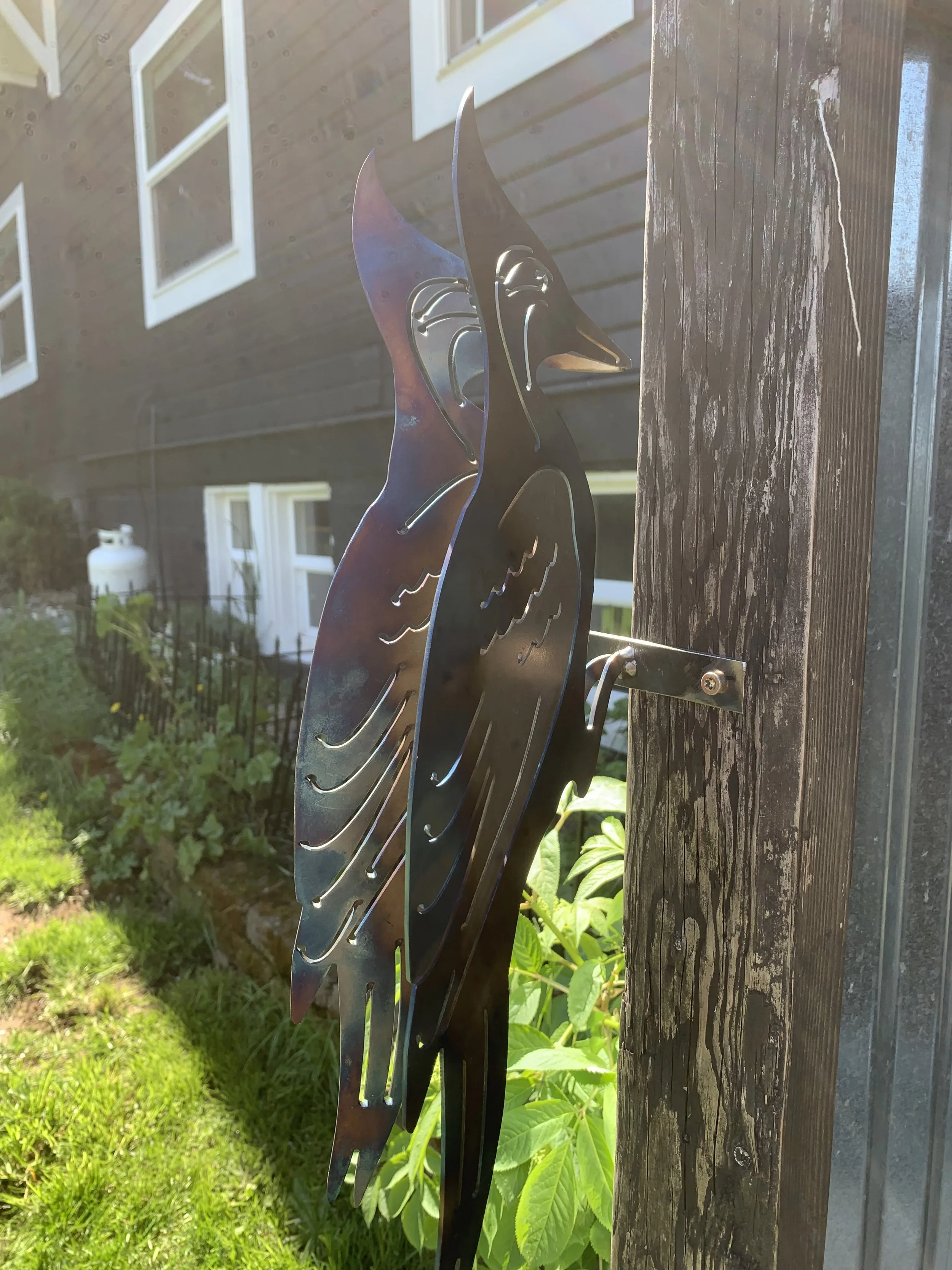 Double Sided Woodpecker