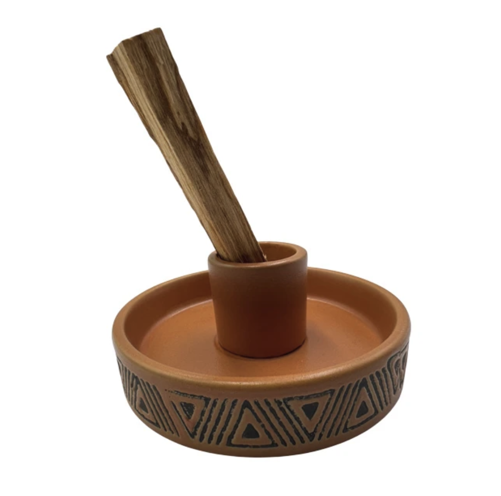 Terracotta Palo Santo Burner