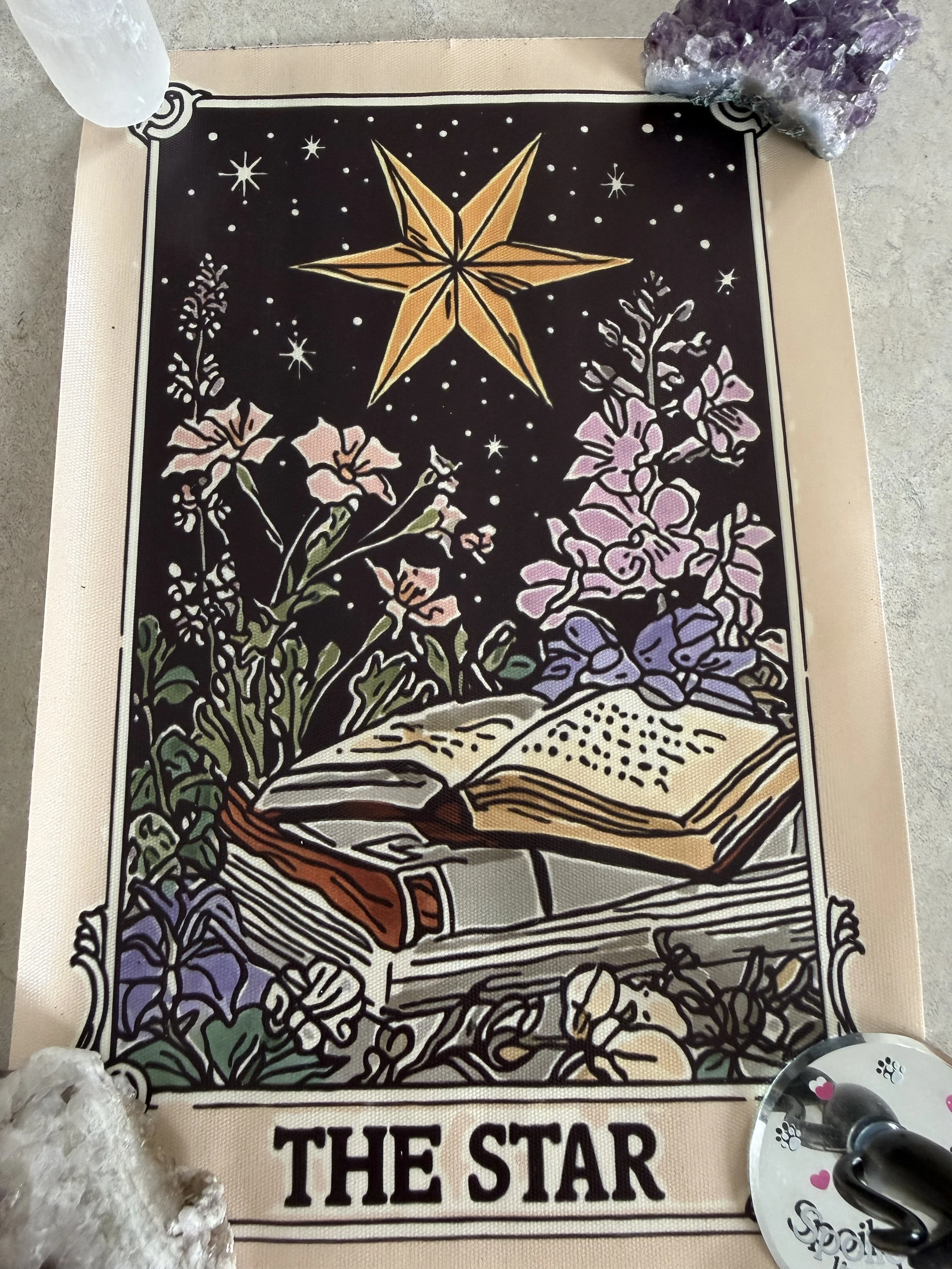 Tarot Star Card Poster 20x30 cm (frameless)