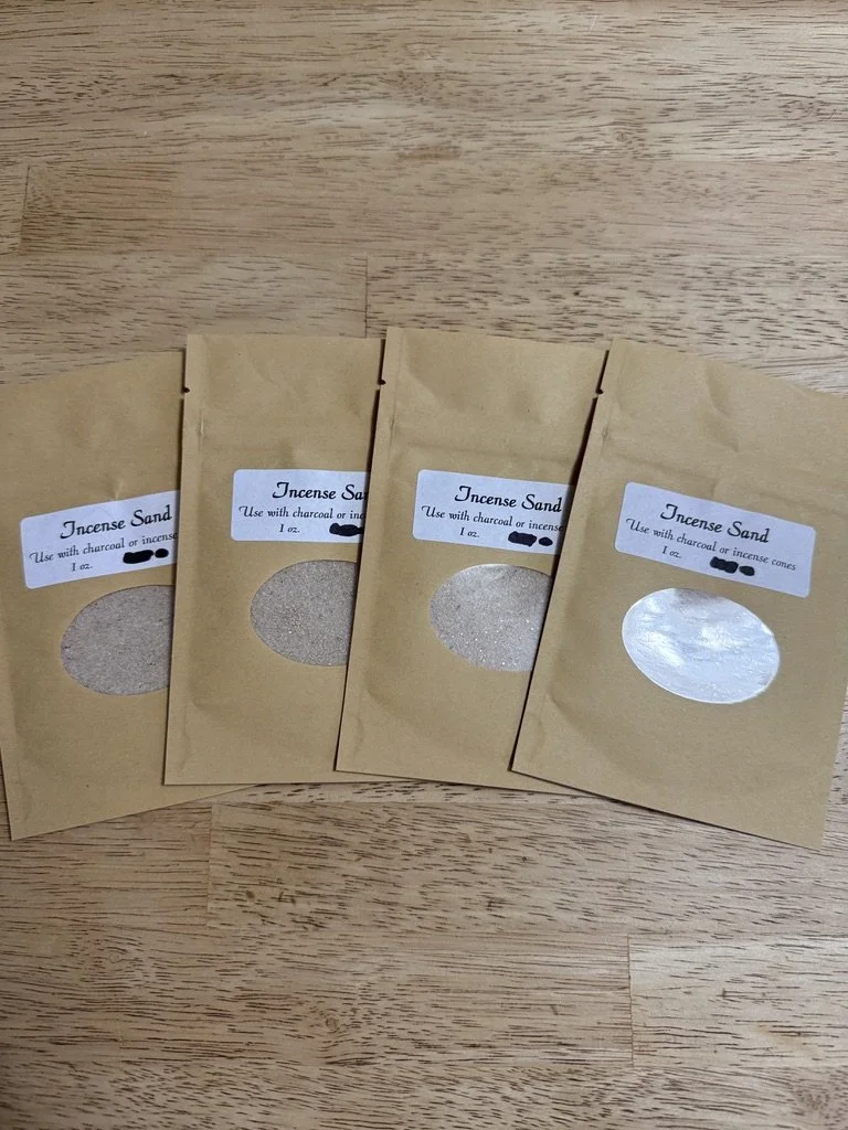 Incense Sand for Charcoal and Cone Support