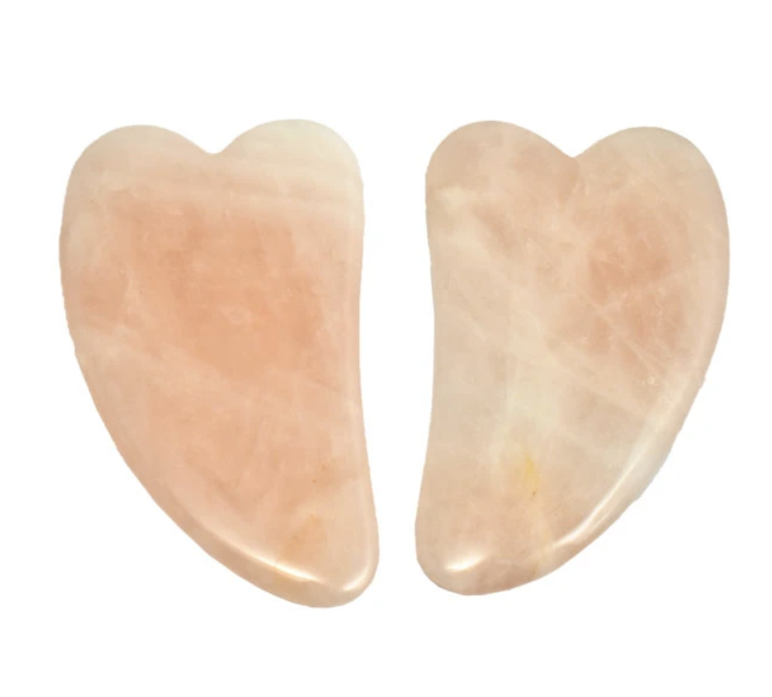 Rose Quartz Gua Sha Facial Tool