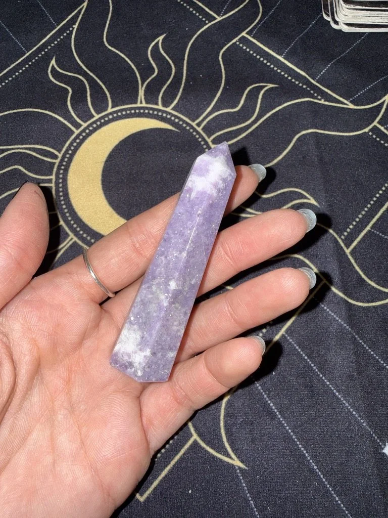 Lepidolite Polished Point