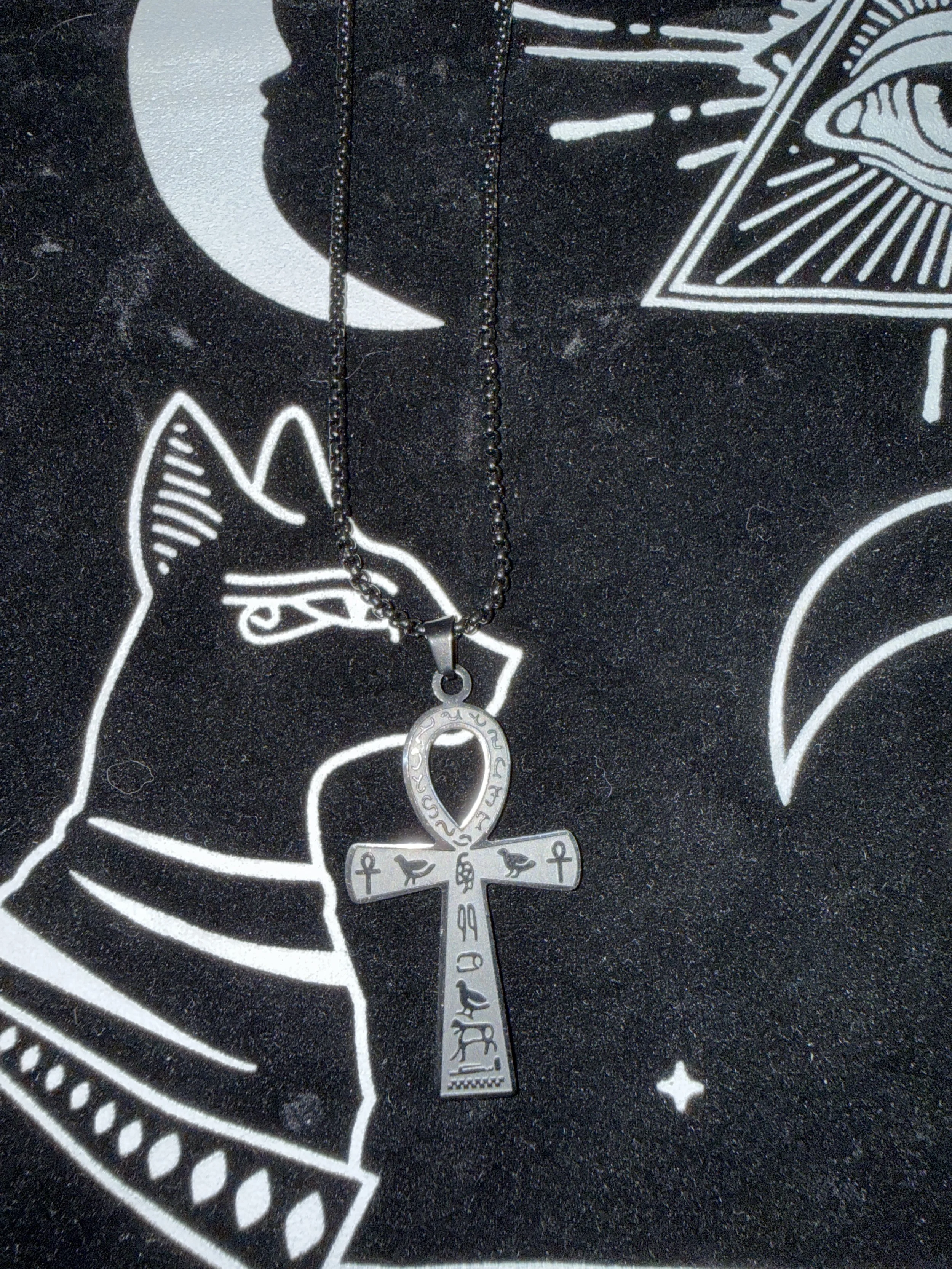 Ankh Stainless Steel Necklace