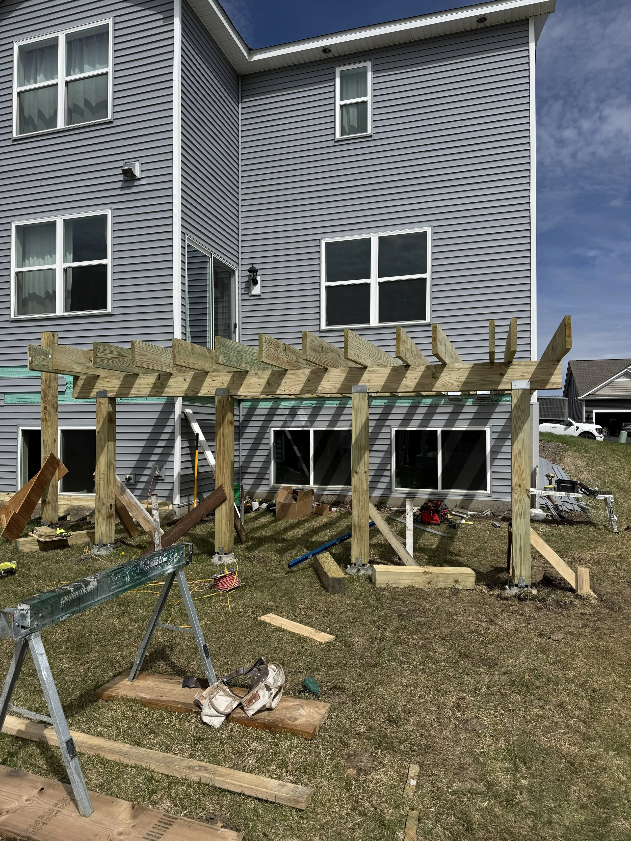 Joists up