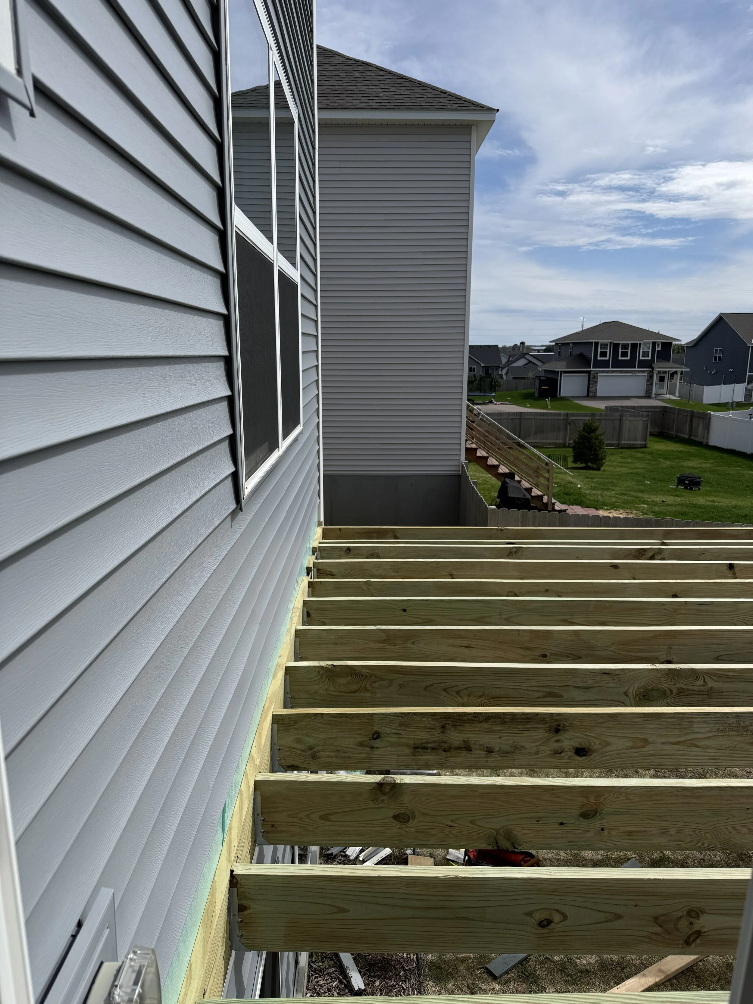 Starting to feel like a deck!
