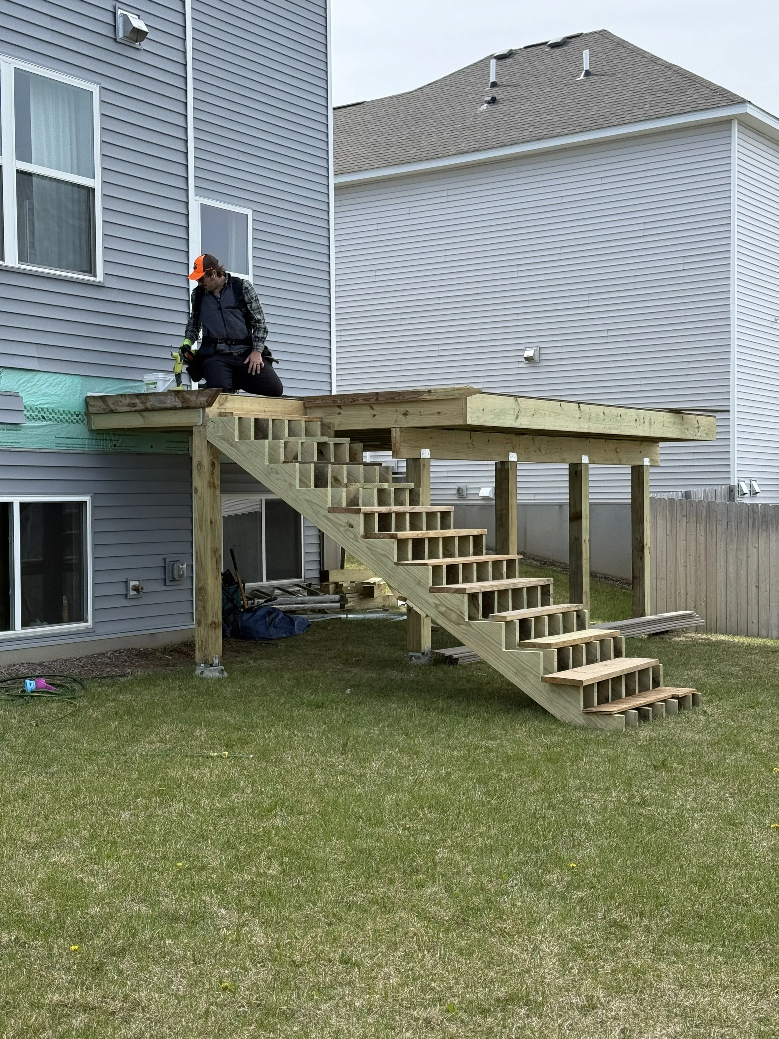 Stairs are up