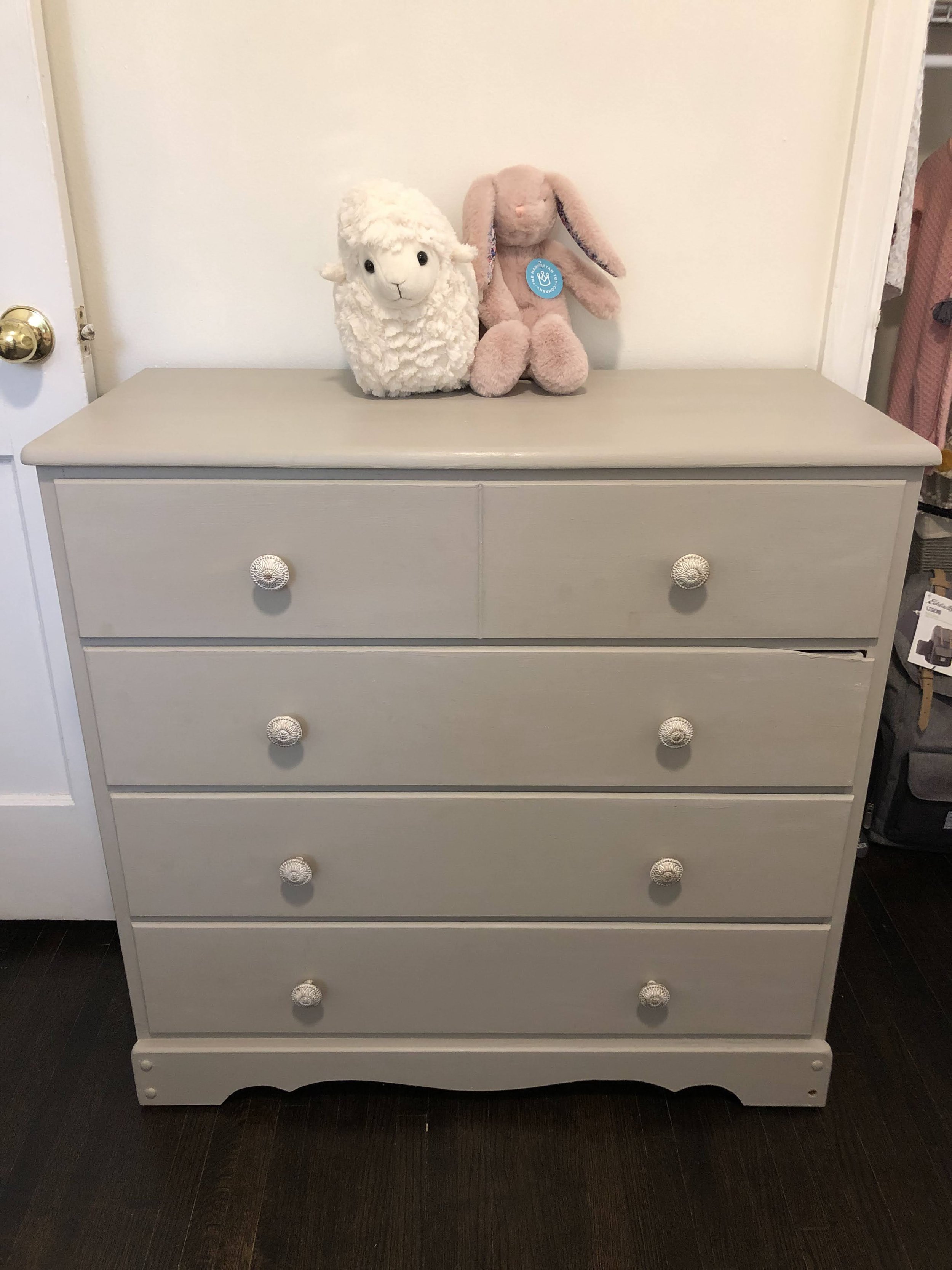 Softened and sweet for baby girl's nursery