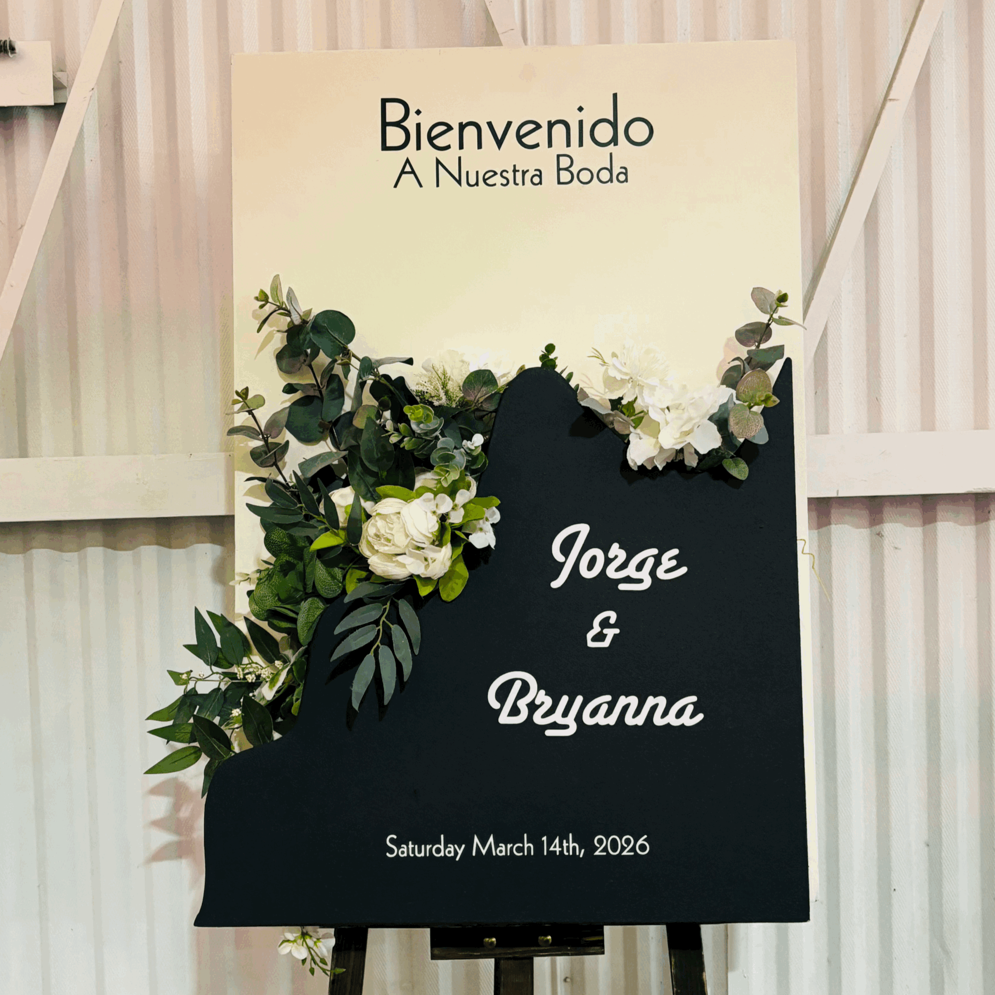 Painted Welcome Sign