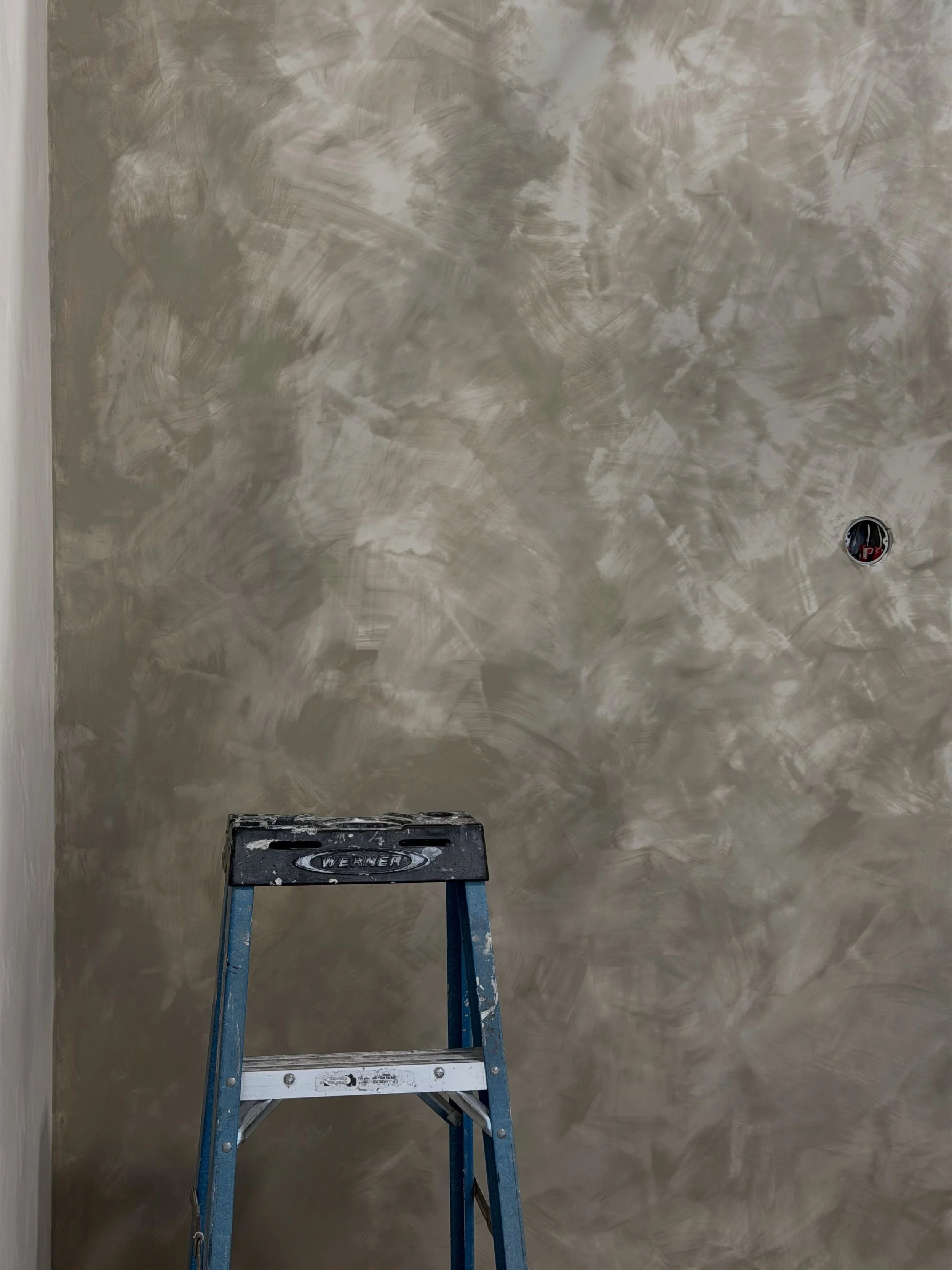 Wednesday update for you&hellip;
Big things happening at the showroom! We&rsquo;re deep in it, lime washing, wallpaper, new tile, and pulling the design center together piece by piece. 
Oh, and we couldn&rsquo;t resist giving you a tiny sneak peek of