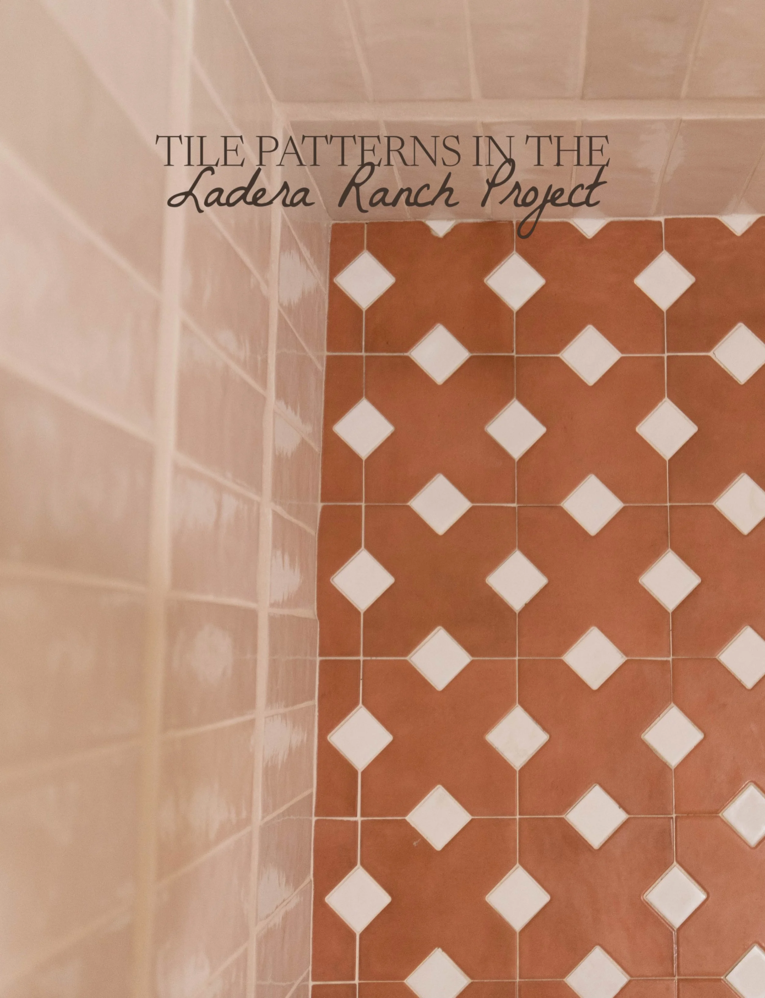 Tile is where the details live🤍From octagon &amp; dot mosaics to Moroccan star &amp; cross, every pattern in the Ladera Ranch project was chosen to bring a little charm into a modern space. 
Which one is your favorite? 

Designed by | @kristin.theid