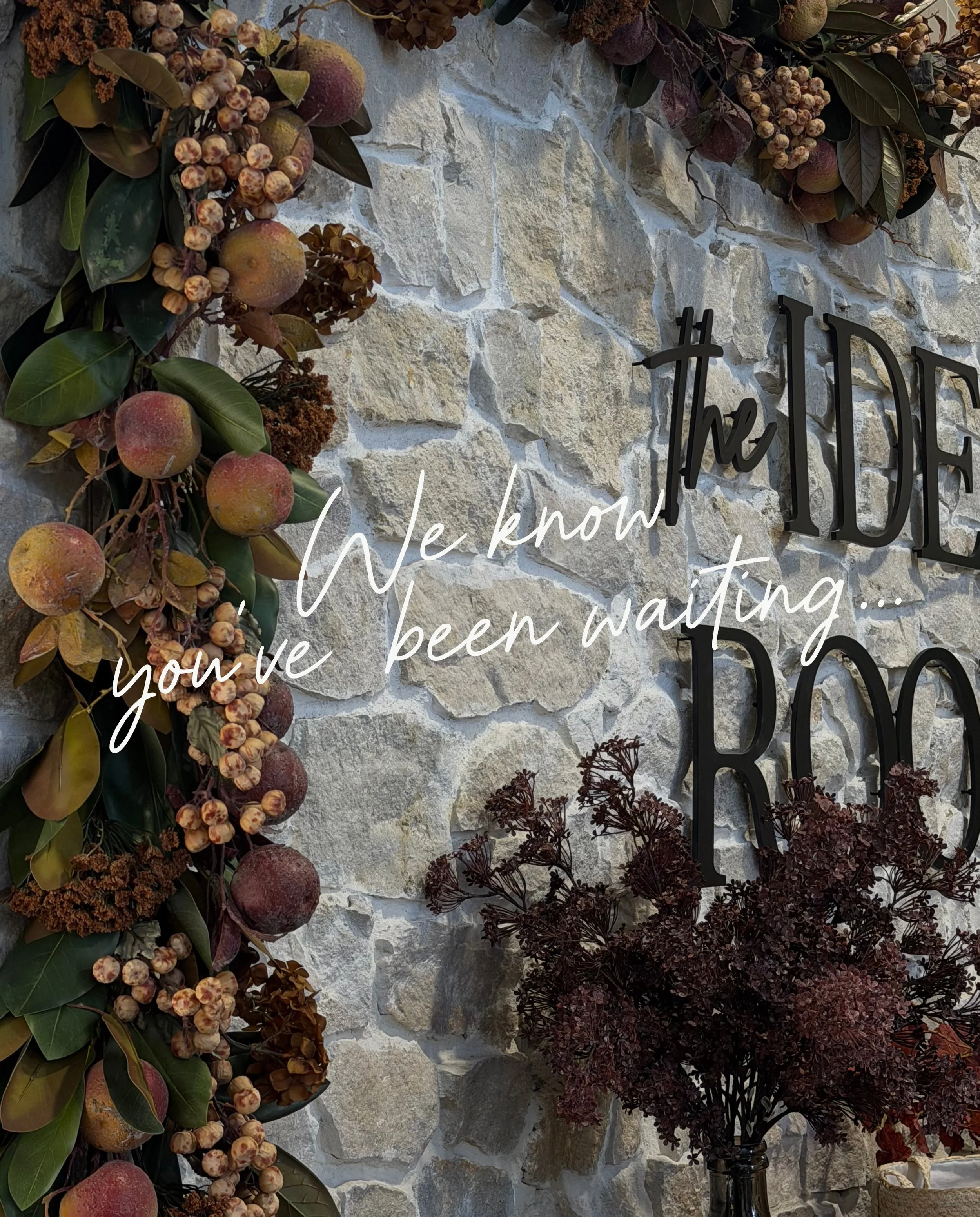 We know you&rsquo;ve been waiting&hellip;

Coming 9.26

#theidearoomlv #lasvegasfurniturestore #homedecorshoppe #interiordesignstudio #homedecorboutique