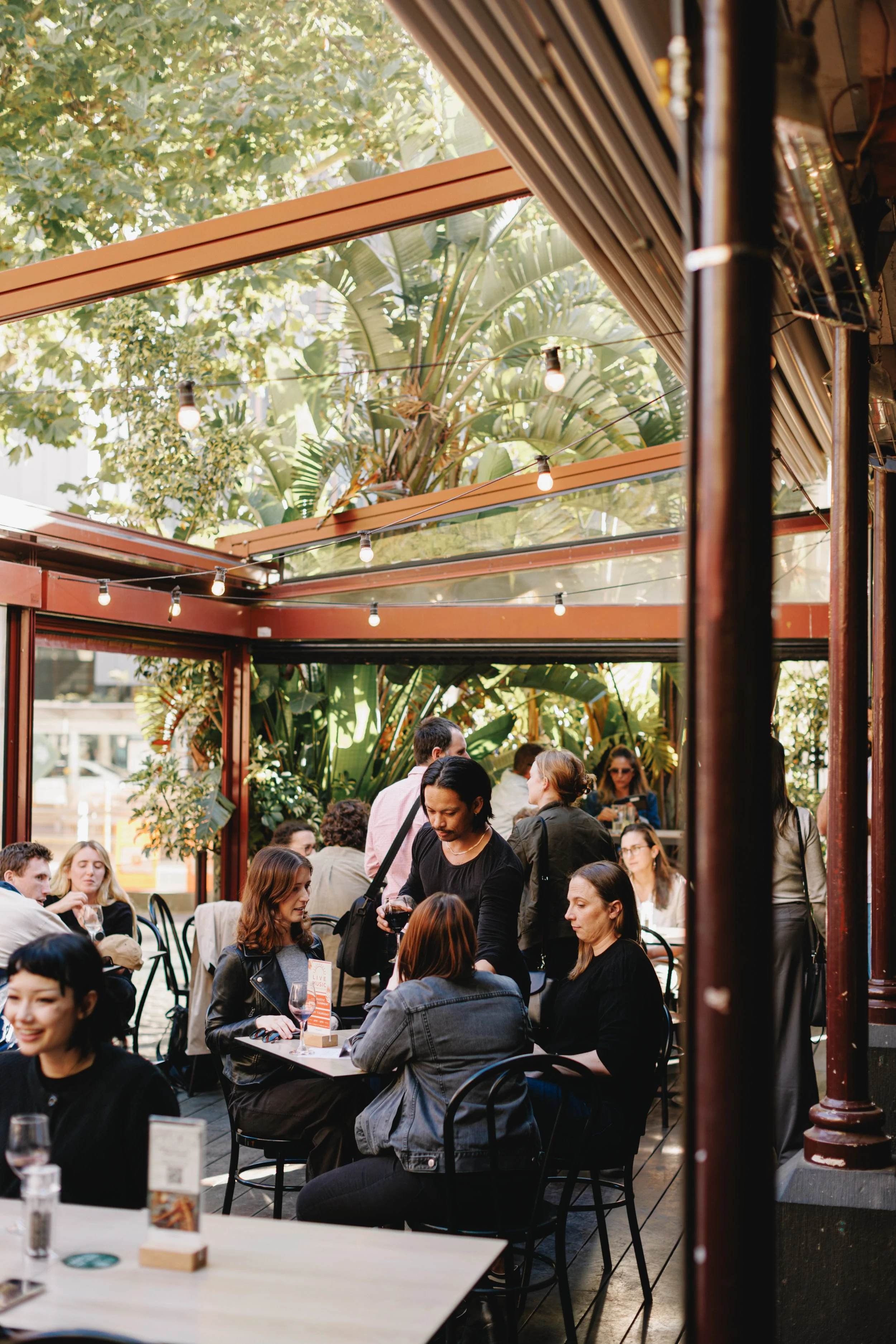Lunch Service with the roof down at The Mint.jpg