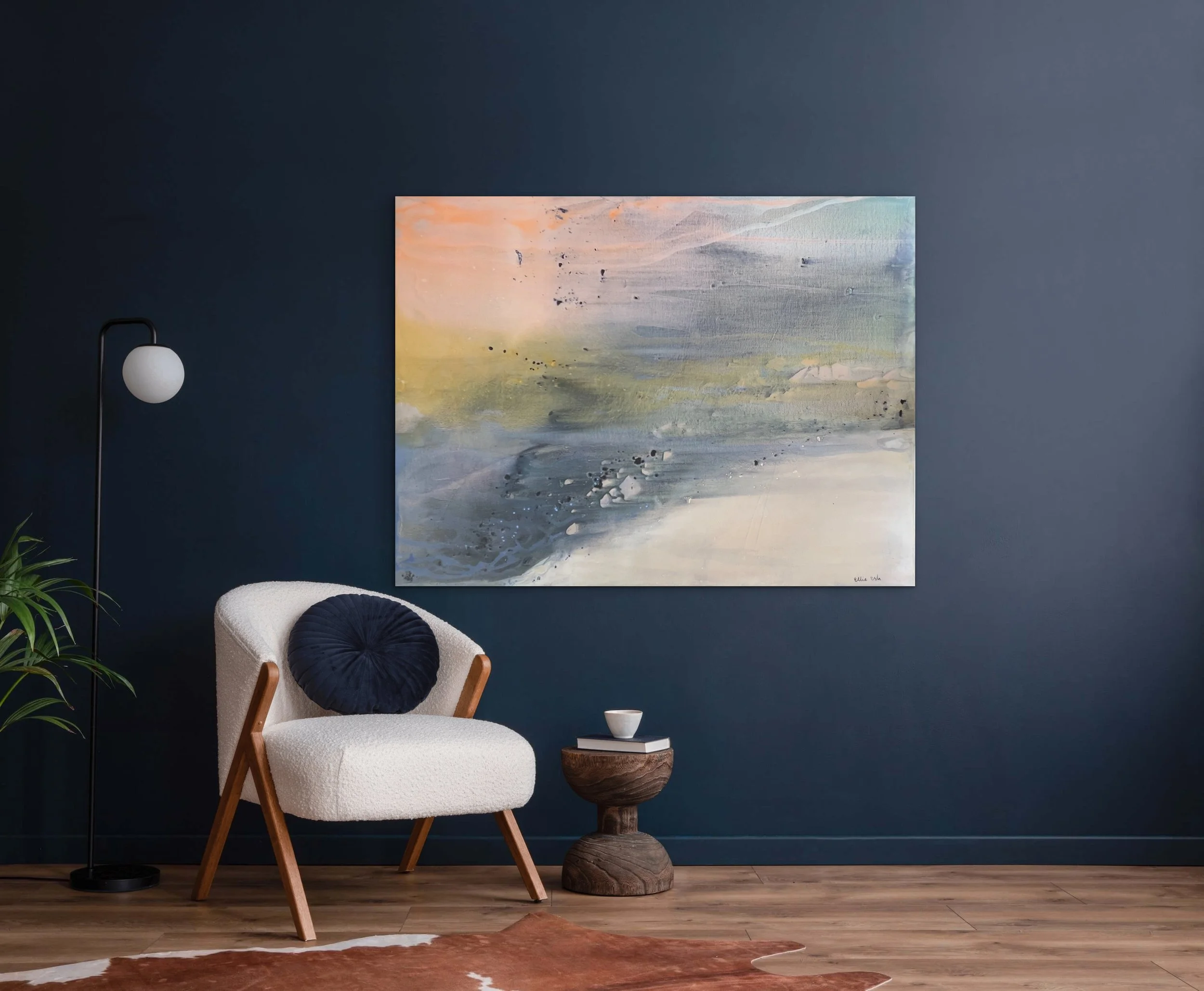 Sunrise by the ocean-Ellie Esla-in situ 2.JPG
