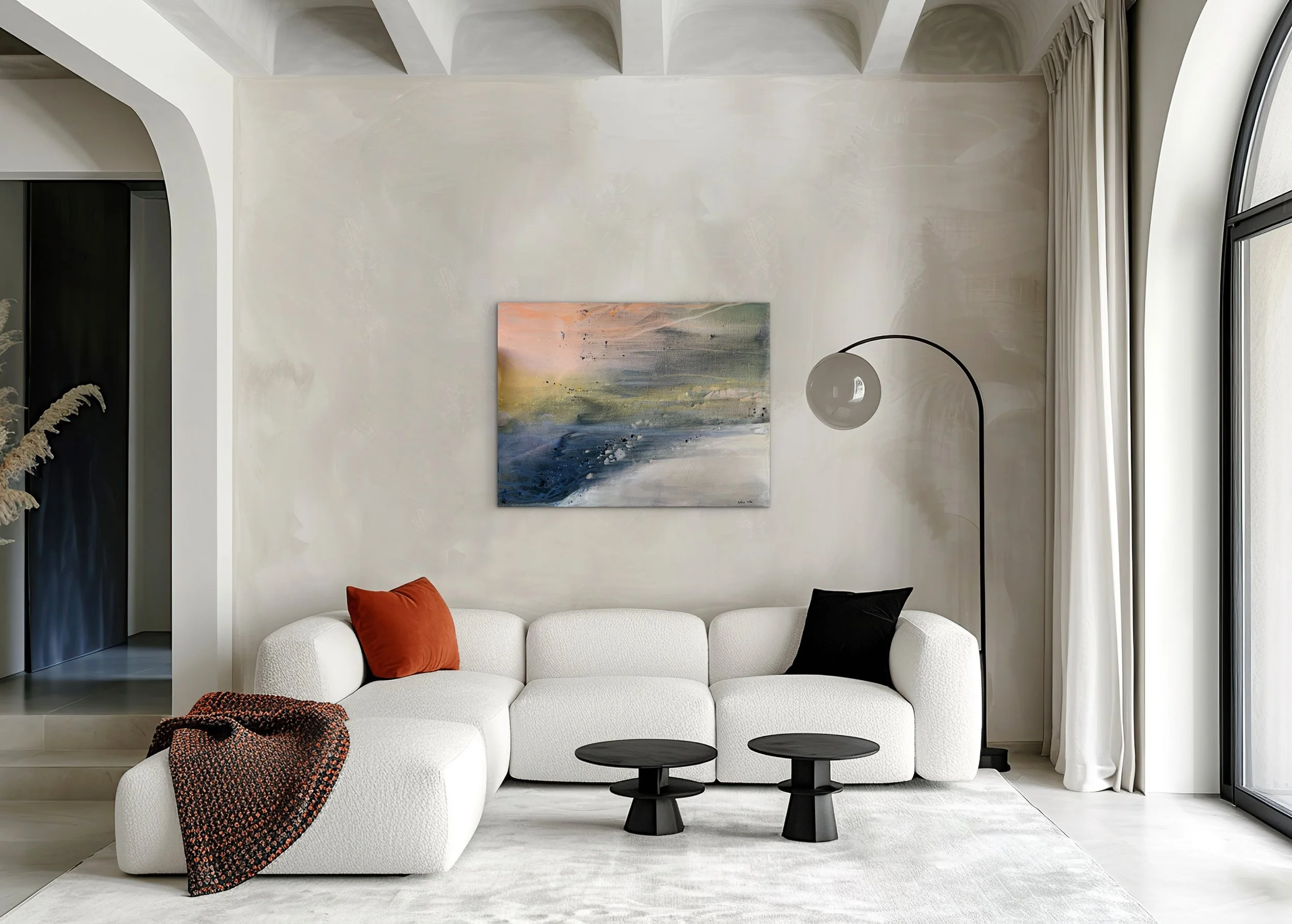 Sunrise by the ocean 2 by Ellie Esla.JPG