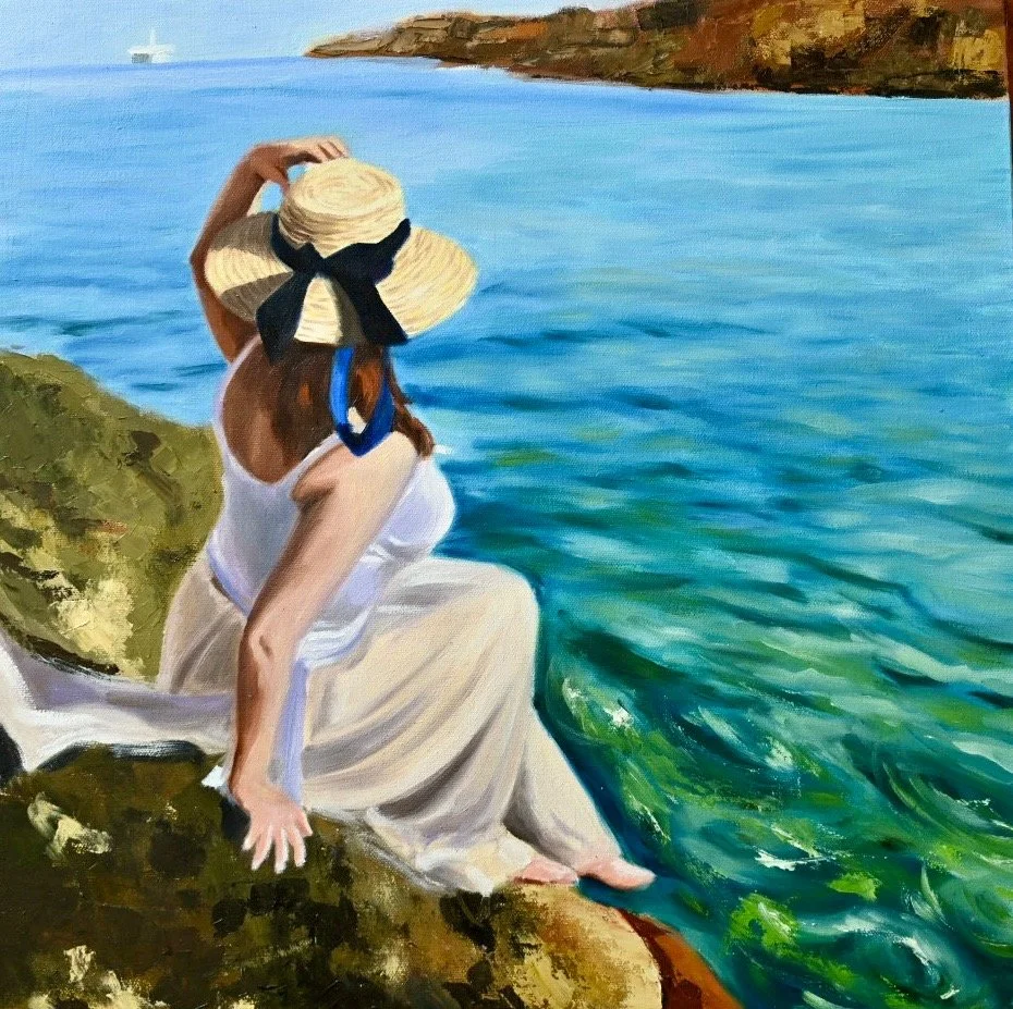 KATIA, OIL ON CANVAS, 20 BY 20 IN, 2026