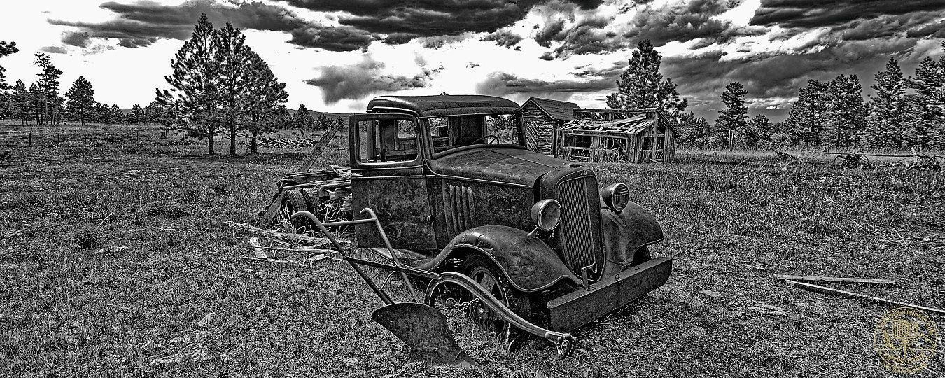 The Old Truck at Ester Brook Wyoming