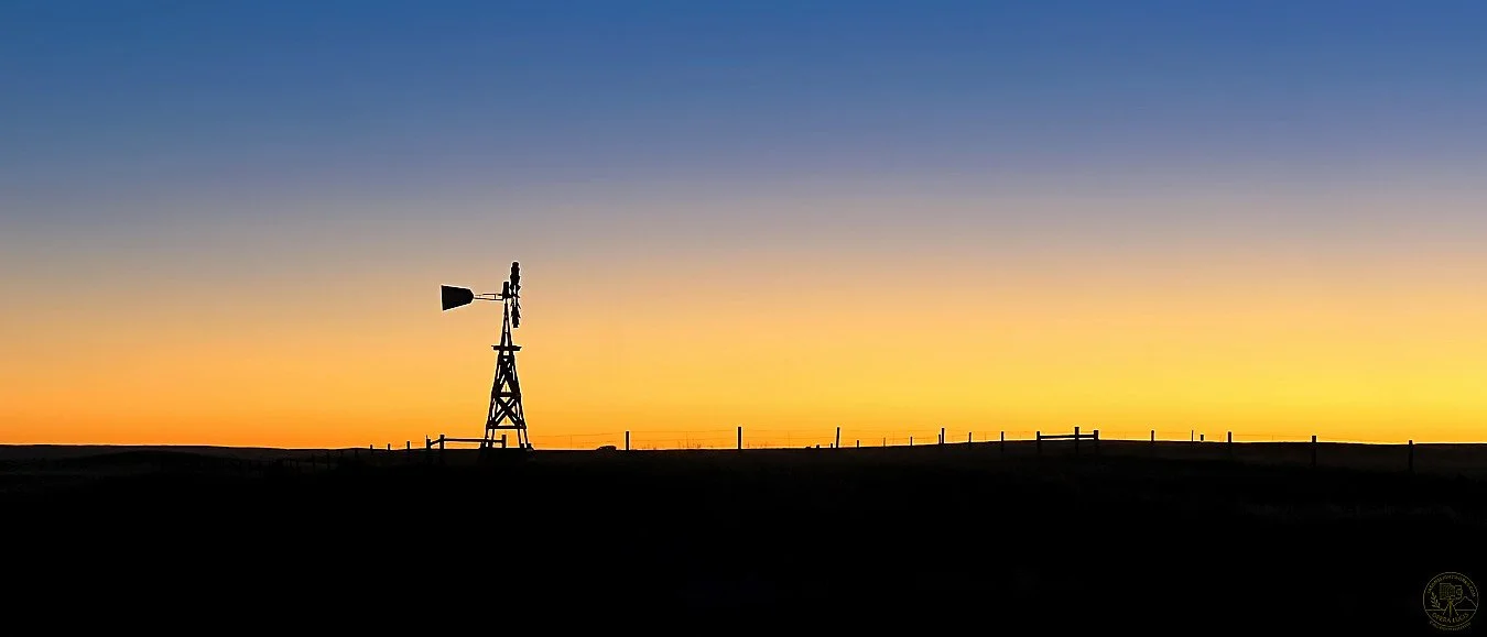 Pre-dawn Sunrise on the Wyoming Prairie