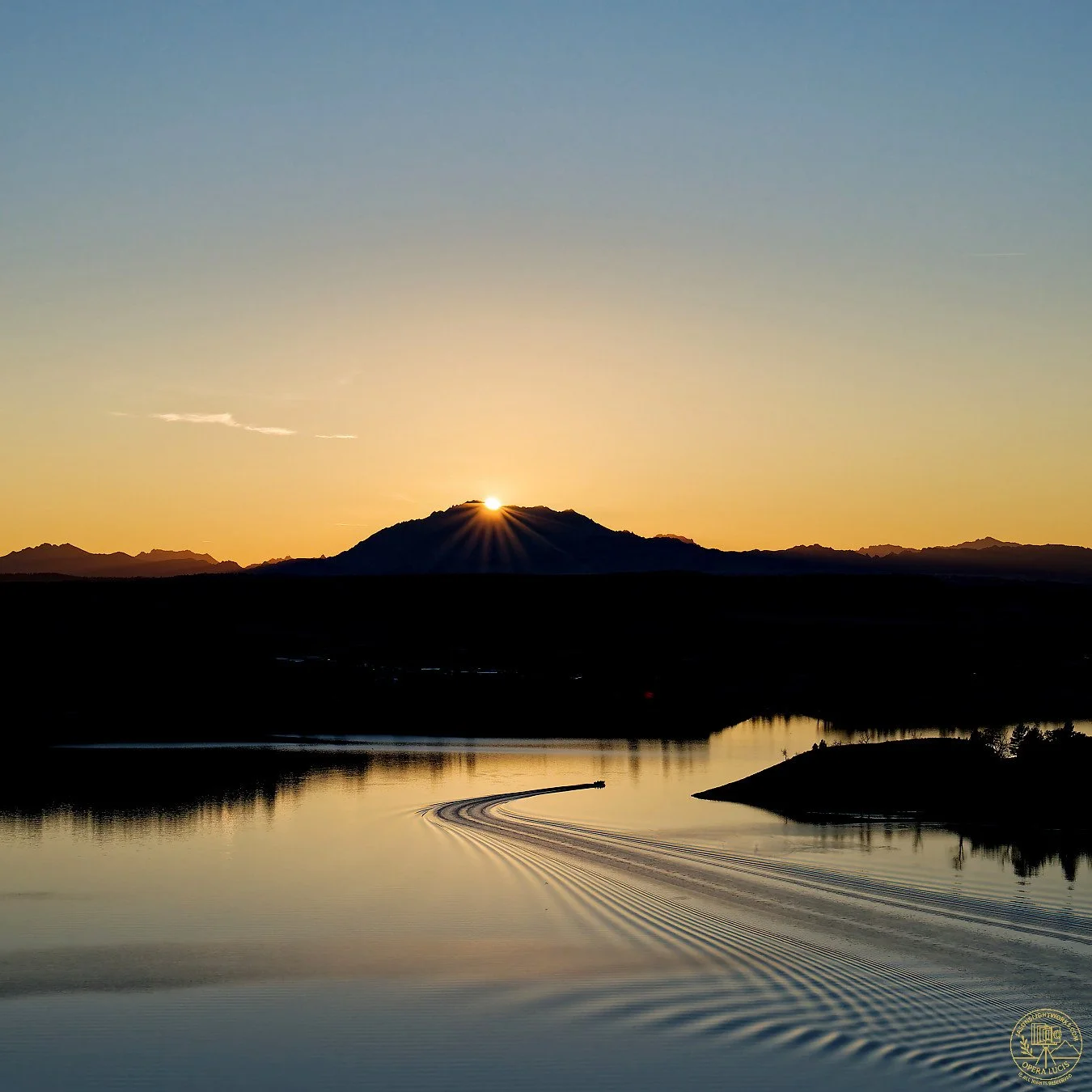 Sunset as the Fisherman Go Home