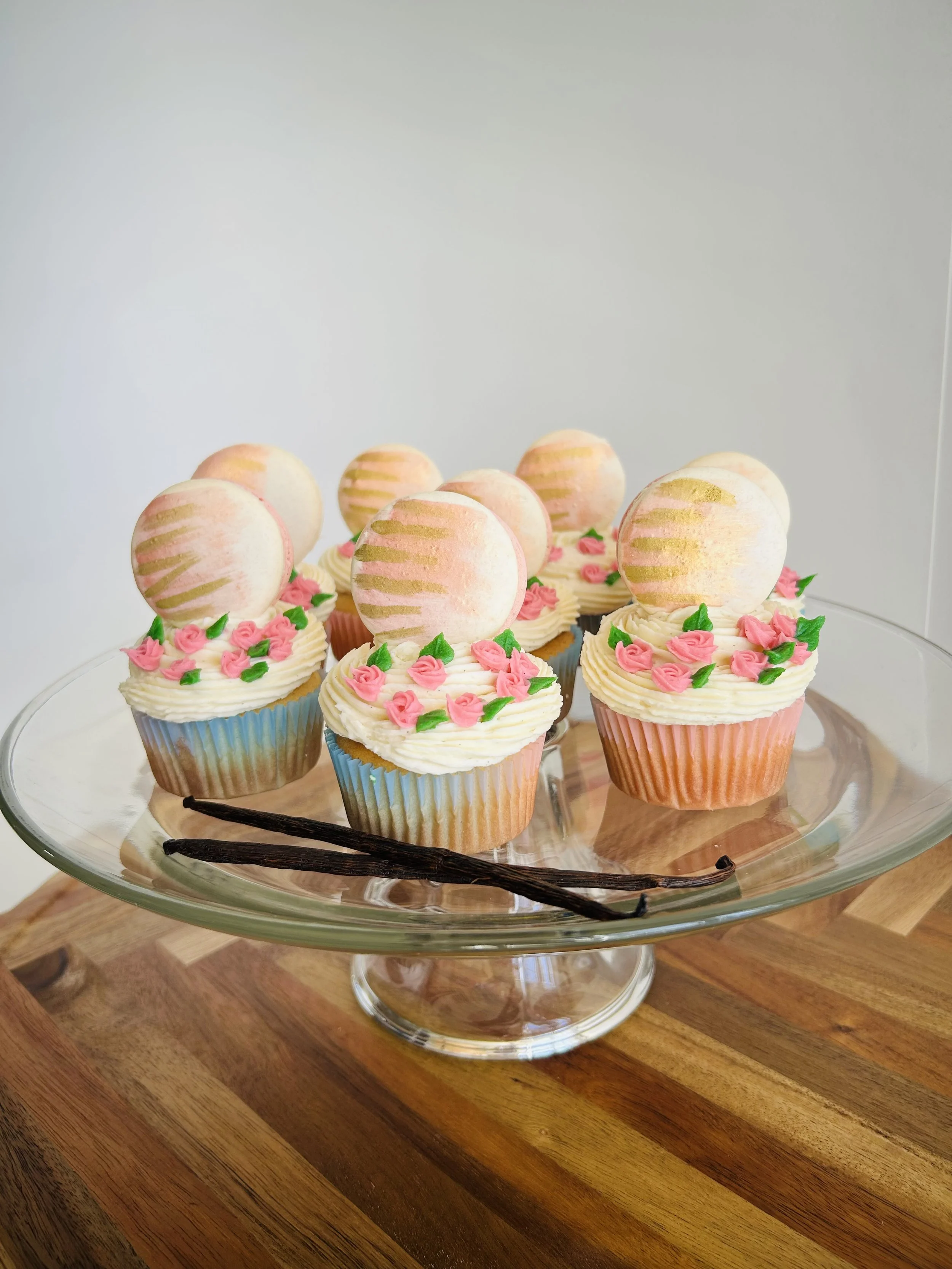 Batch_And_Kind_Rose_Brushed_Macaron_Topped_Cupcakes.jpeg
