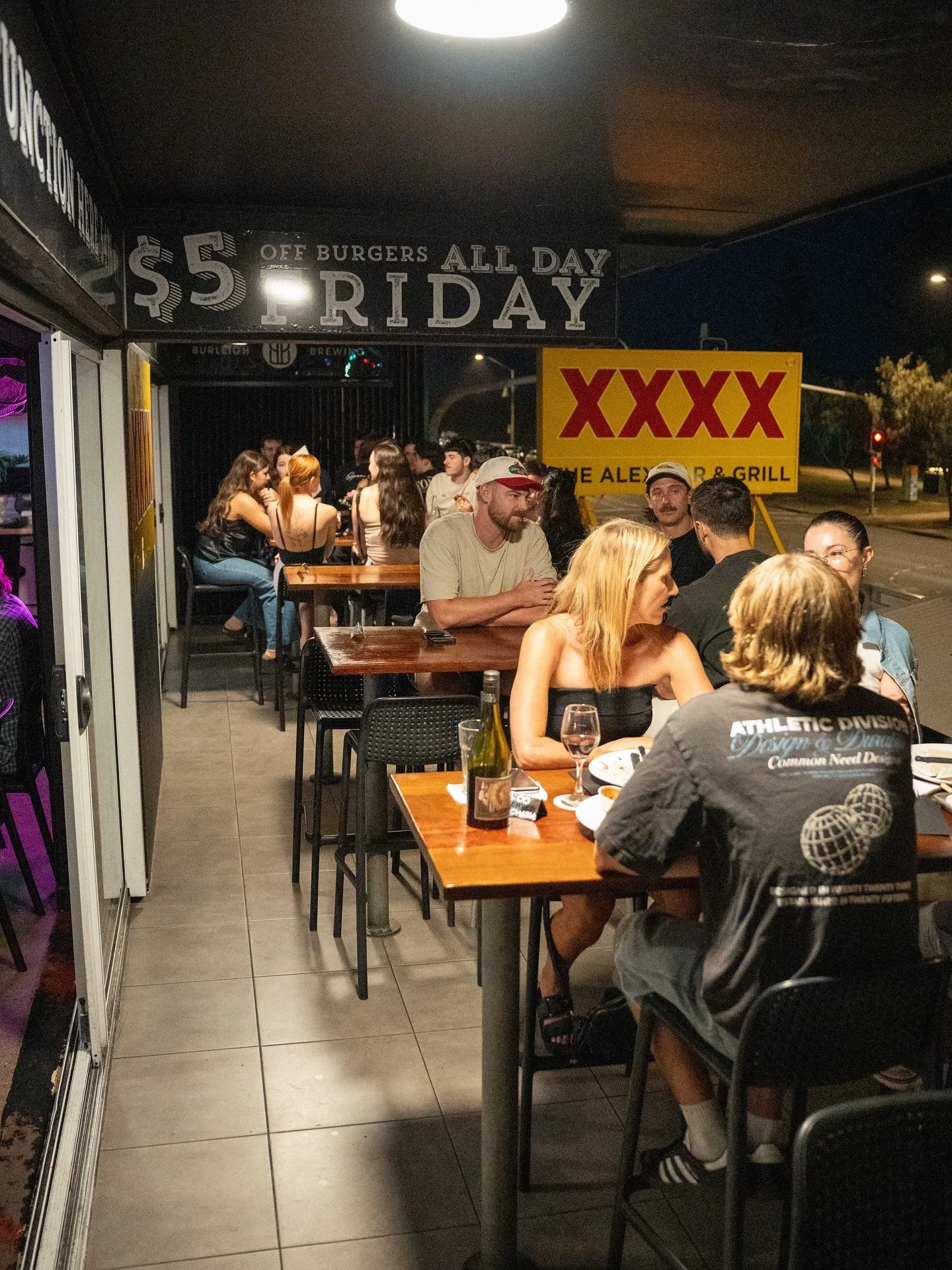 Warning: Hanging out with us may lead to spontaneous good times.