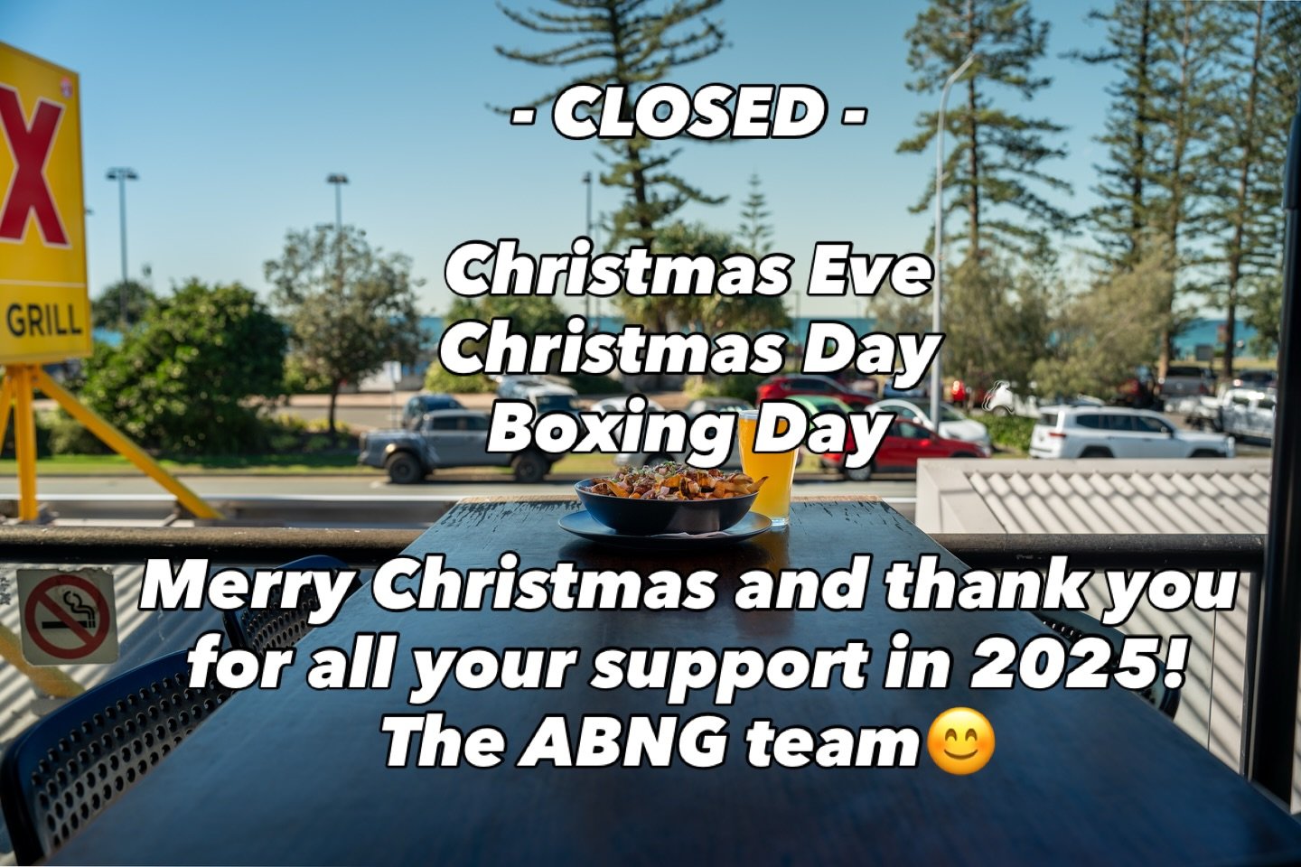 Merry Christmas AB&amp;G fam! 
Closed dates over the holiday period&hellip;

Christmas Eve
Christmas Day
Boxing Day

Merry Christmas and thank you for all your support in 2025! The ABNG team😊